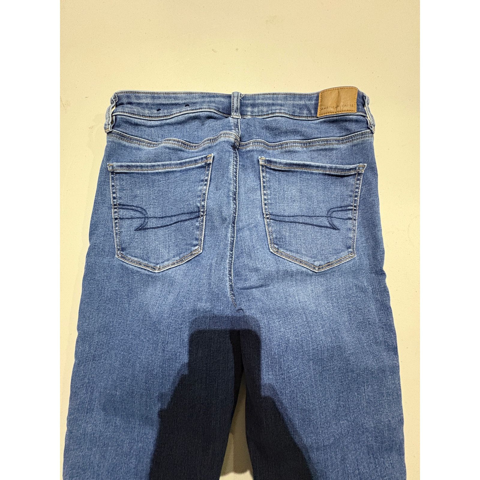 American Eagle Outfitters American Eagle Jeans Women’s 12 Regular Blue Skinny Jegging Size 34" / US 12 / IT 48 - 6 Thumbnail