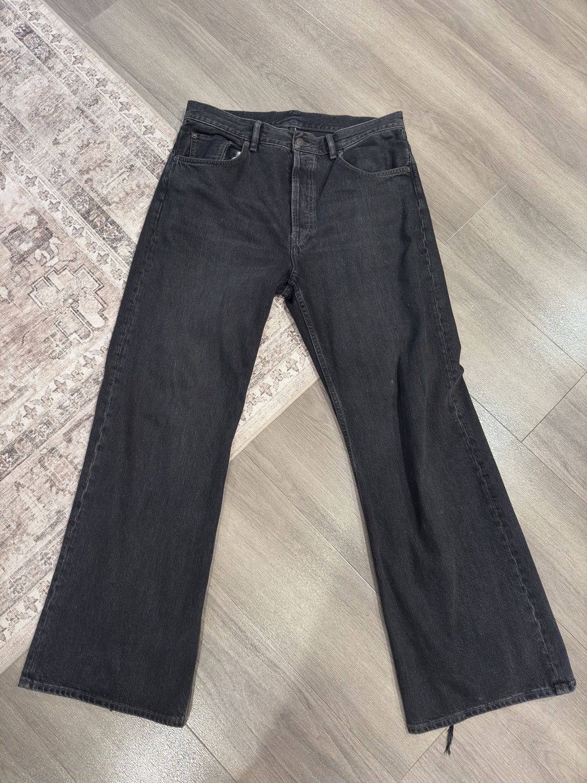 Acne Studios Acne Studios 2021M Jeans Black Size US 33 - 1 Thumbnail