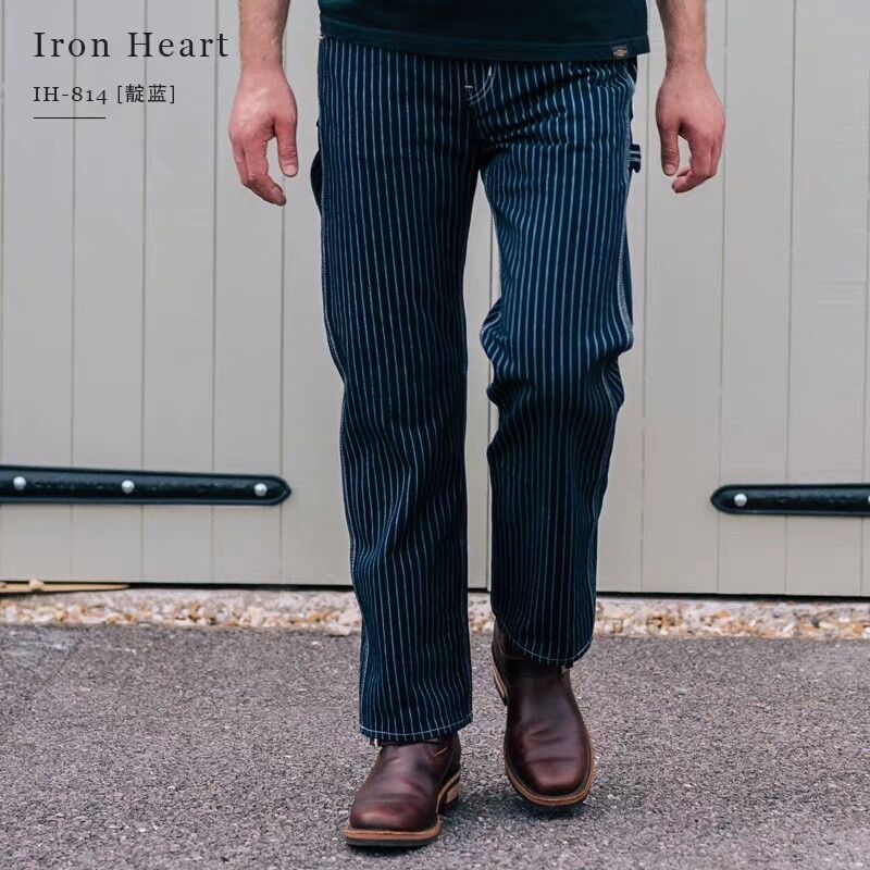 Iron Heart Iron Heart 814 12oz High-Waist Painter Pants Size US 30 / EU 46 - 1 Thumbnail