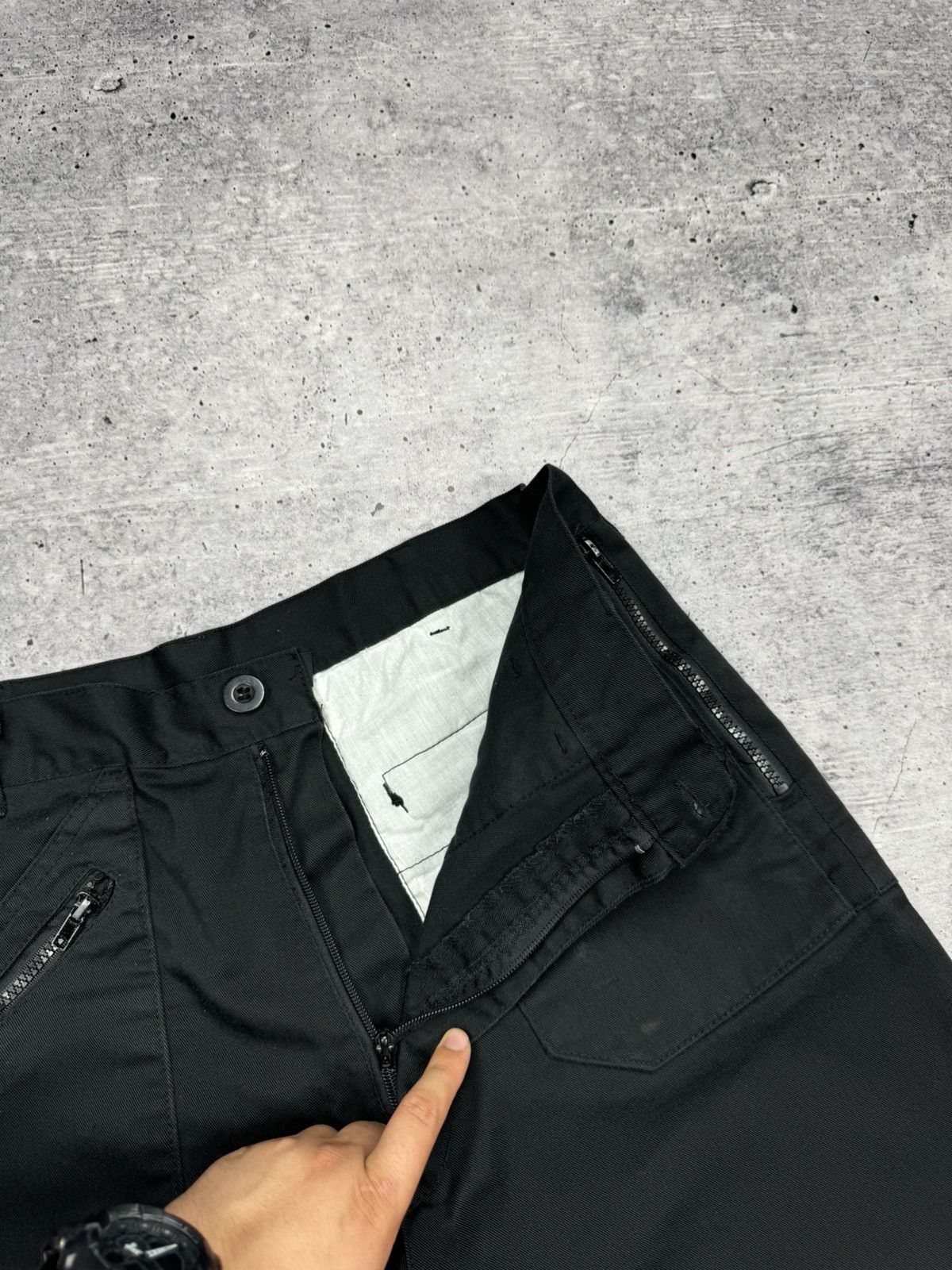 Dickies × Vintage Vintage Dickies 90s Y2K Black Workwear Zipper Pants Trousers Size US 34 / EU 50 - 10 Thumbnail