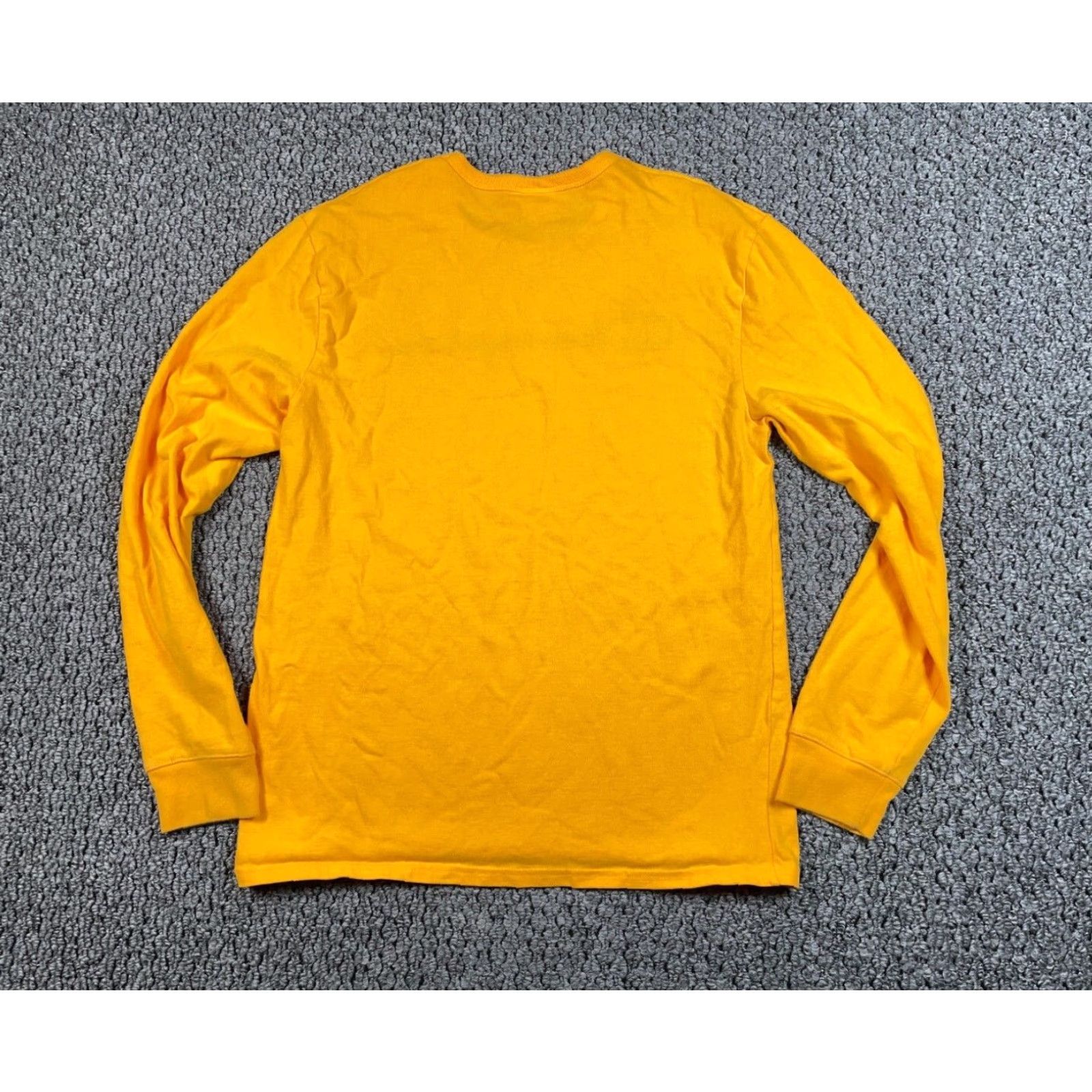 Champion Champion T-Shirt Long Sleeve Embroidered Script Adult Medium Gold Yellow Logo Size US M / EU 48-50 / 2 - 2 Thumbnail
