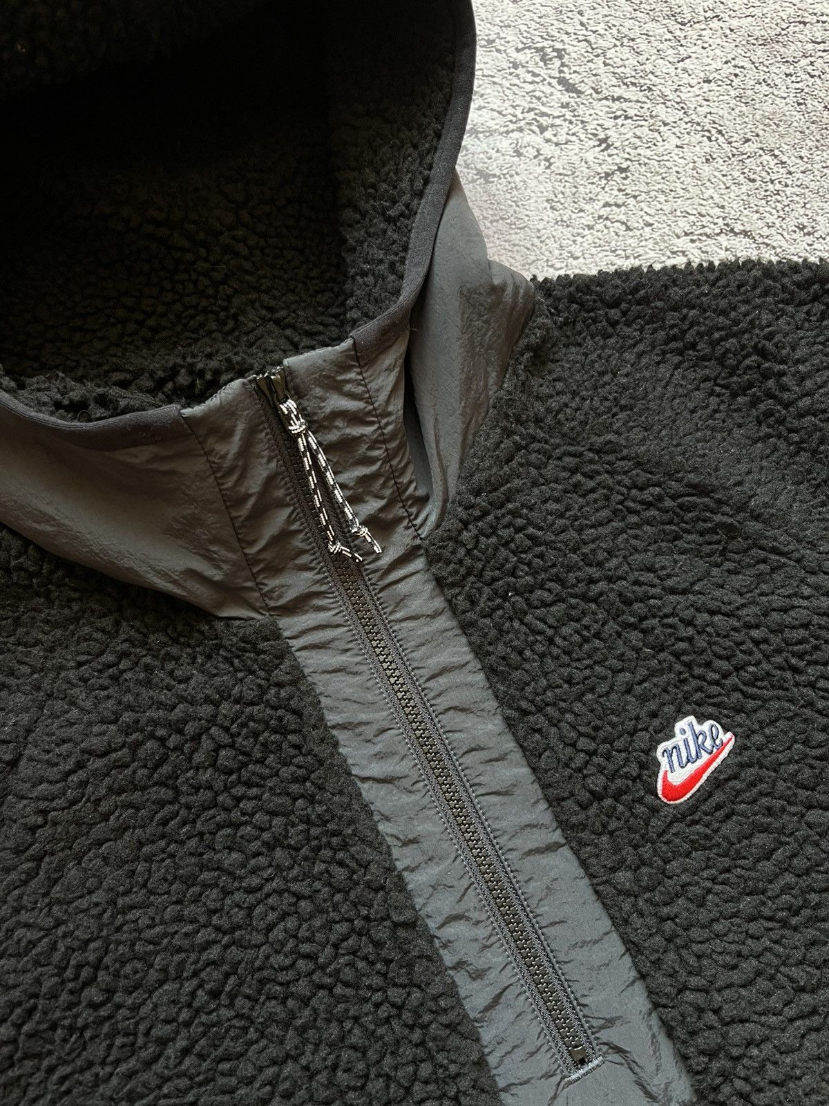 Nike Nike Sherpa Fleece Hoodie Black Size M Size US M / EU 48-50 / 2 - 5 Thumbnail