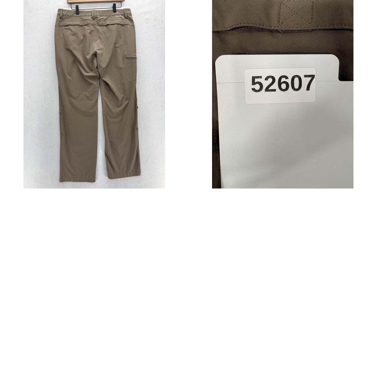 Eddie Bauer Eddie Bauer Travex Roll-Up Hiking Pants Womens 12 Brown Stretch Pockets Camp Size 34" / US 12 / IT 48 - 9 Thumbnail