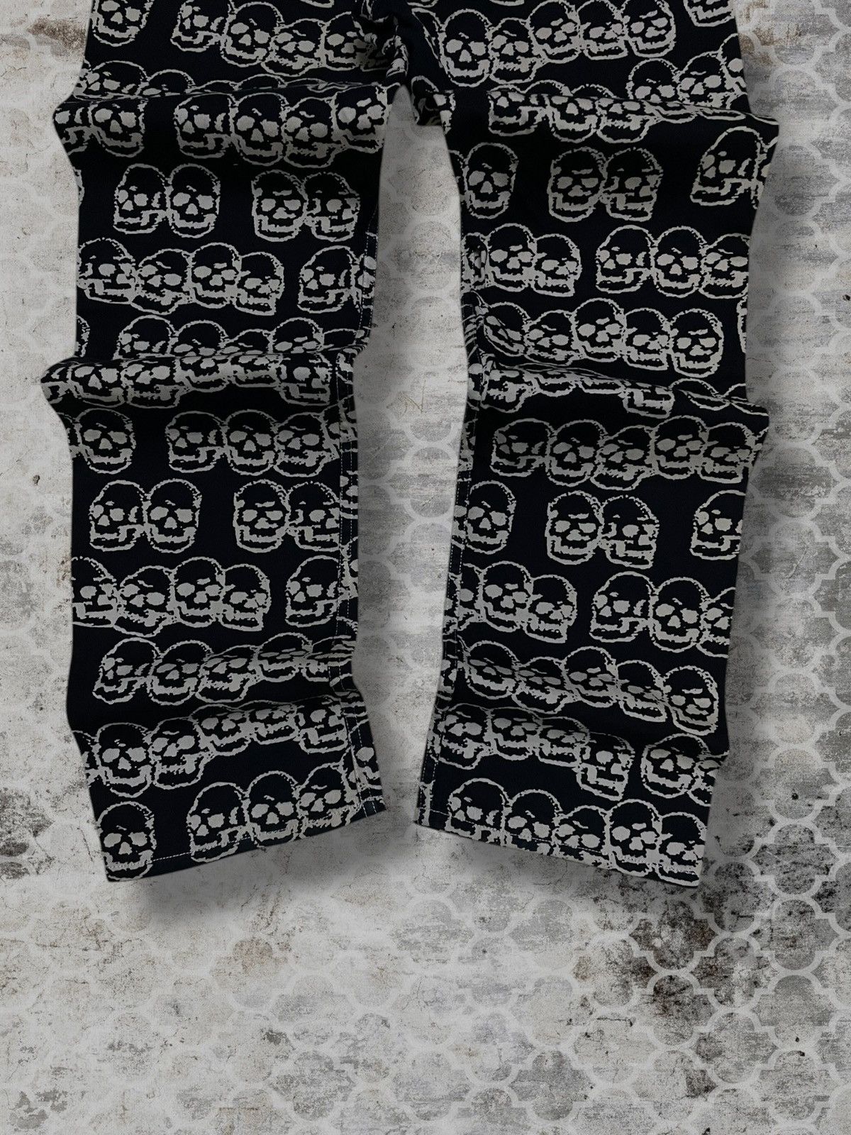 Hysteric Glamour Vintage Og Japan Designer Hysteric Glamour Skull Punk Pant Size US 28 / EU 44 - 10 Thumbnail