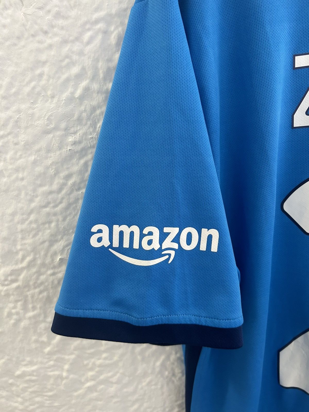 Giorgio Armani 2021-22 Piotr Zielinski SSC Napoli EA7 Home Kit Size US XXL / EU 58 / 5 - 4 Thumbnail