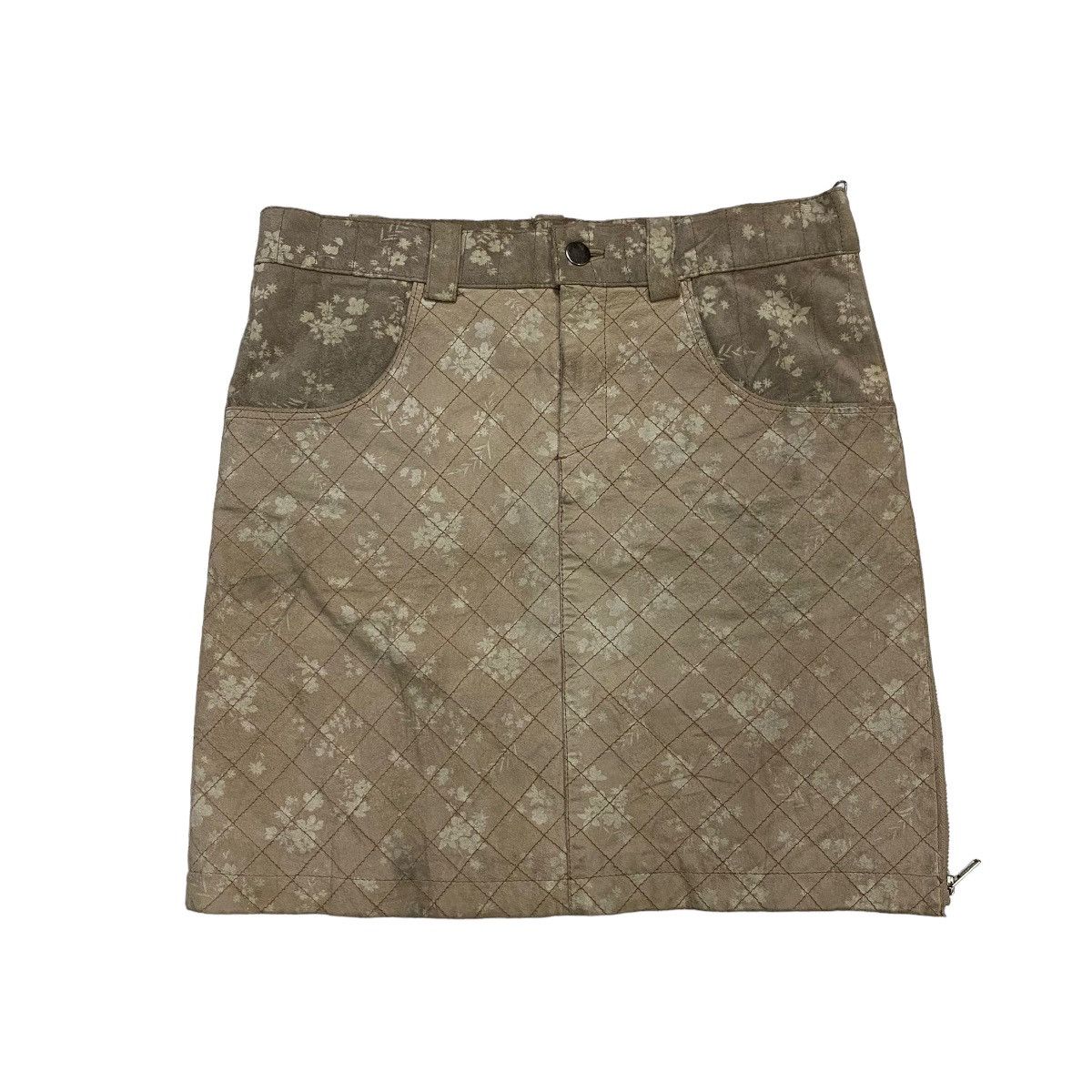 PPFM Juliet wrap pigskin skirt
