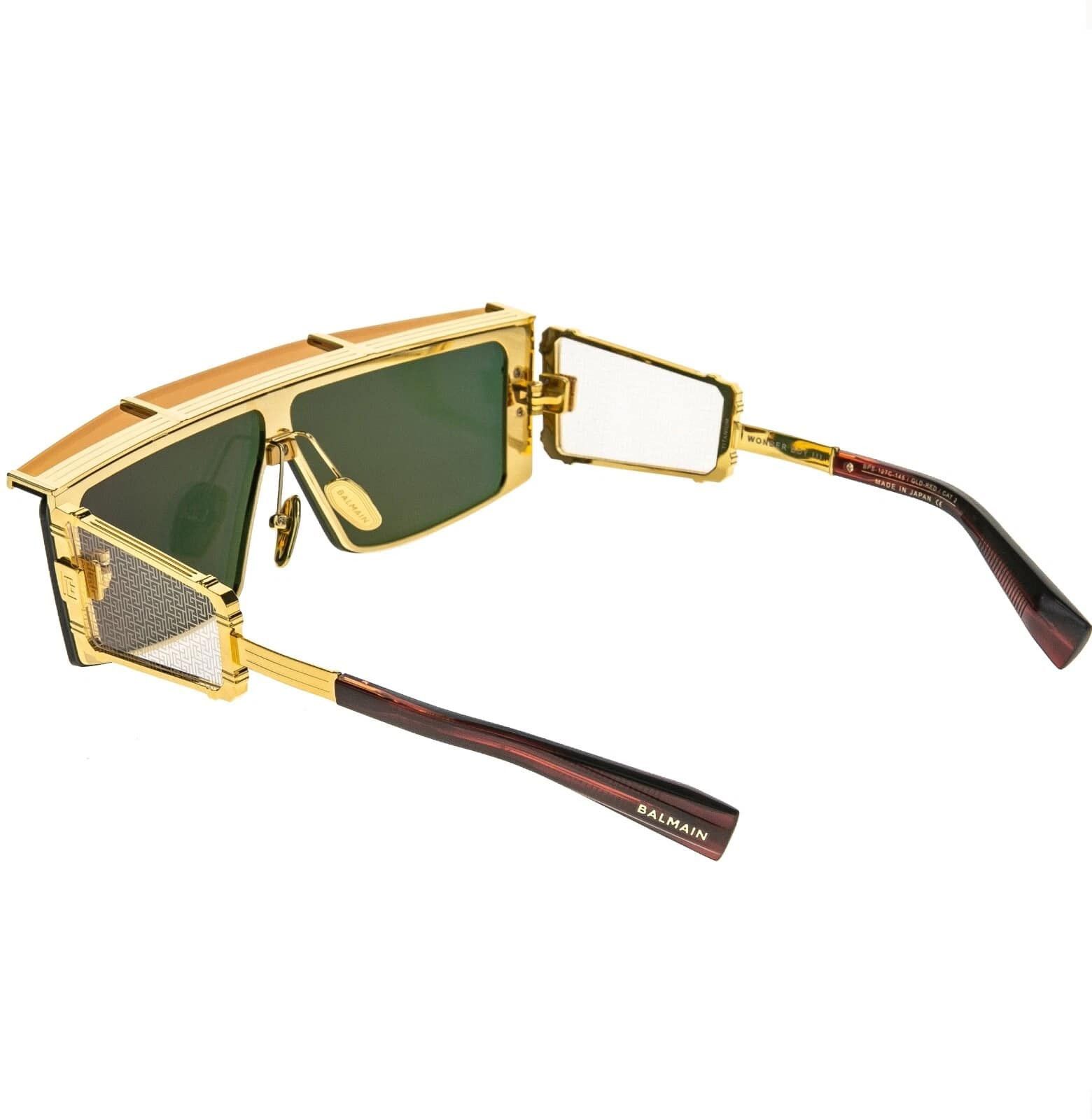 Balmain BALMAIN WONDER BOY III BY AKONI BPS127 BPS 127C Sunglasses Size ONE SIZE - 10 Thumbnail
