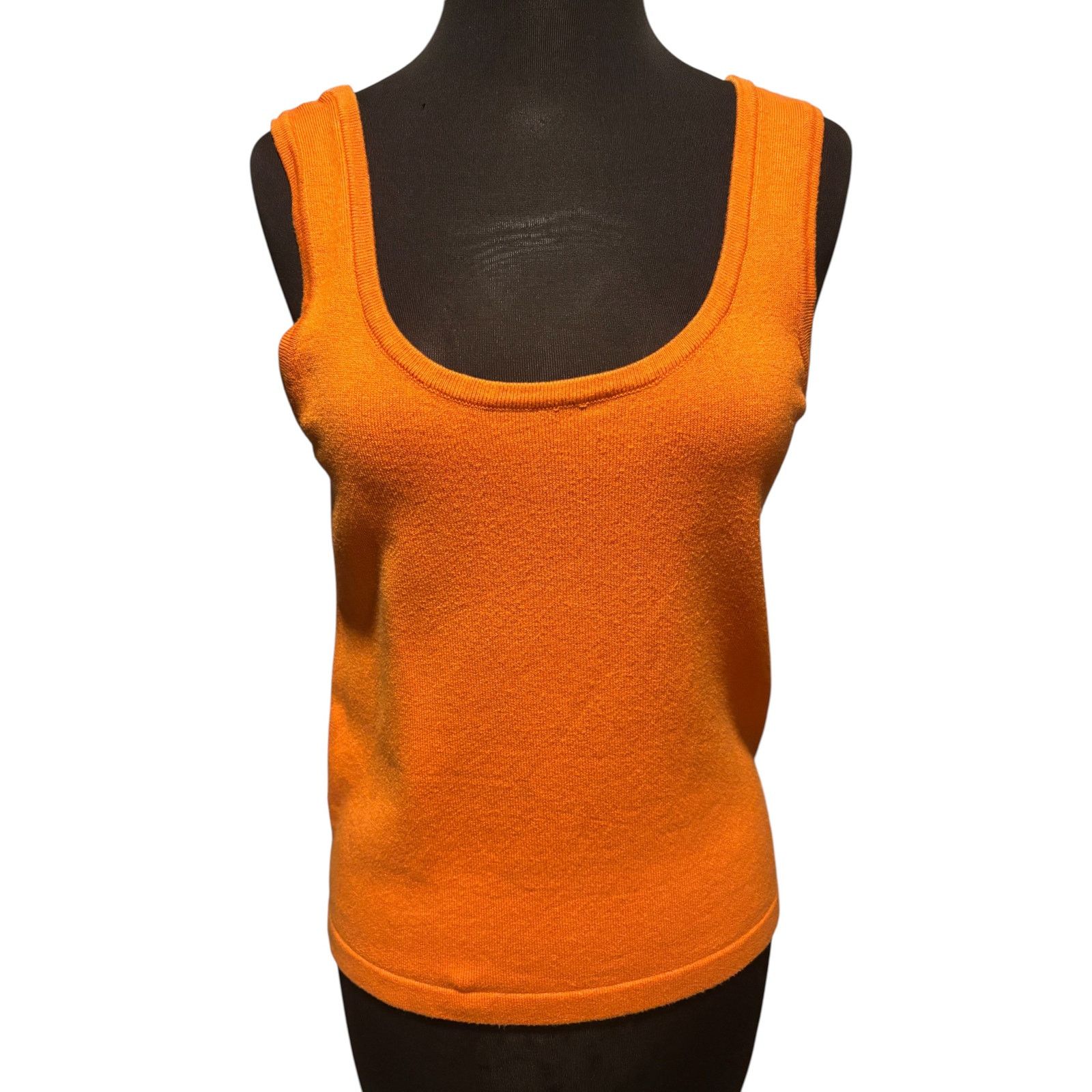 Ellen Tracy Ellen Tracy Linda Allard Vintage Orange Tank Cami Top Sz M Size M / US 6-8 / IT 42-44 - 1 Thumbnail