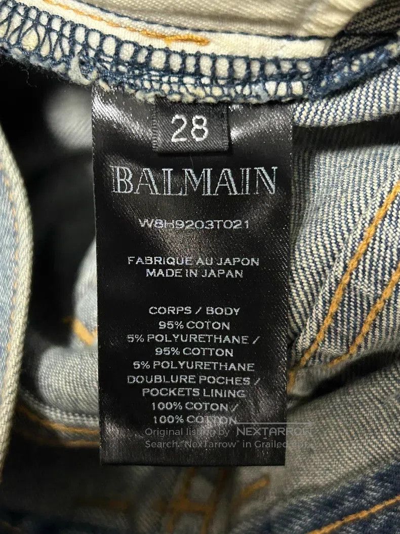 Balmain BALMAIN Denim Jeans Size US 28 / EU 44 - 8 Thumbnail