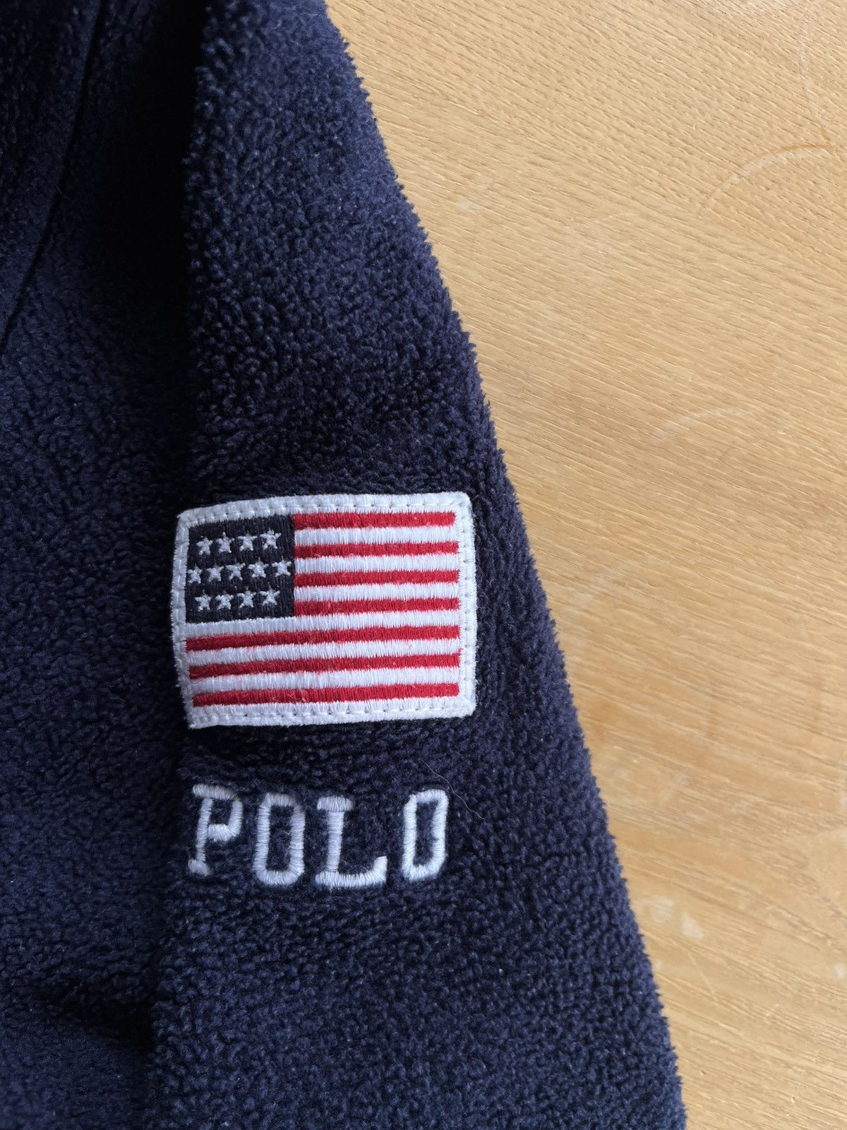 Polo Ralph Lauren Ralph Lauren - 90s Polo Sport USA Fleece Shirt Size US L / EU 52-54 / 3 - 5 Thumbnail