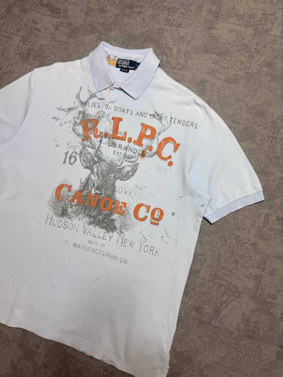 Polo Ralph Lauren Polo Ralph Lauren Vintage Polo Sirt Size US L / EU 52-54 / 3 - 2 Thumbnail