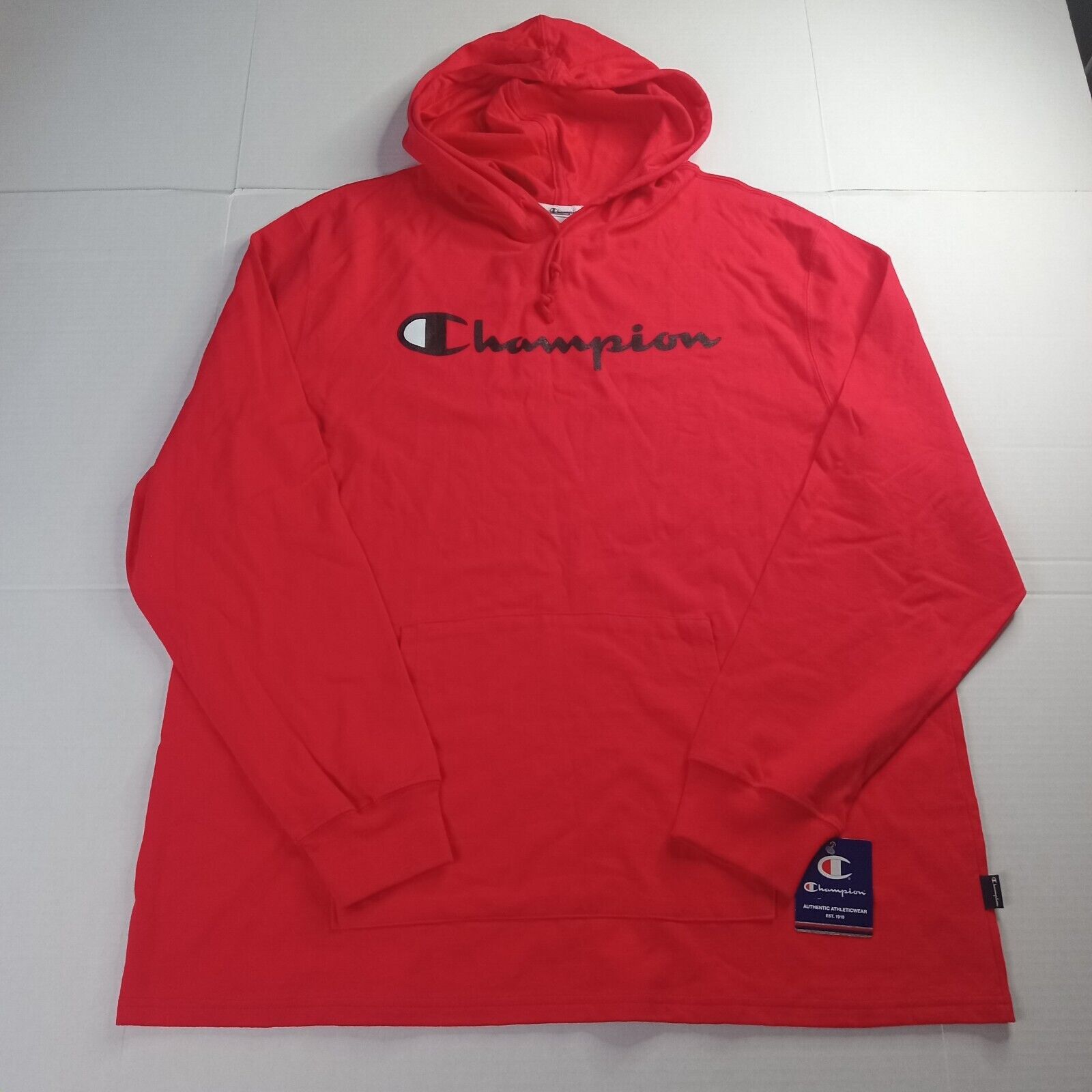 Champion Champion Hoodie Men’s 2XL Red Pullover Jersey Standard Fit Size US XXL / EU 58 / 5 - 1 Thumbnail