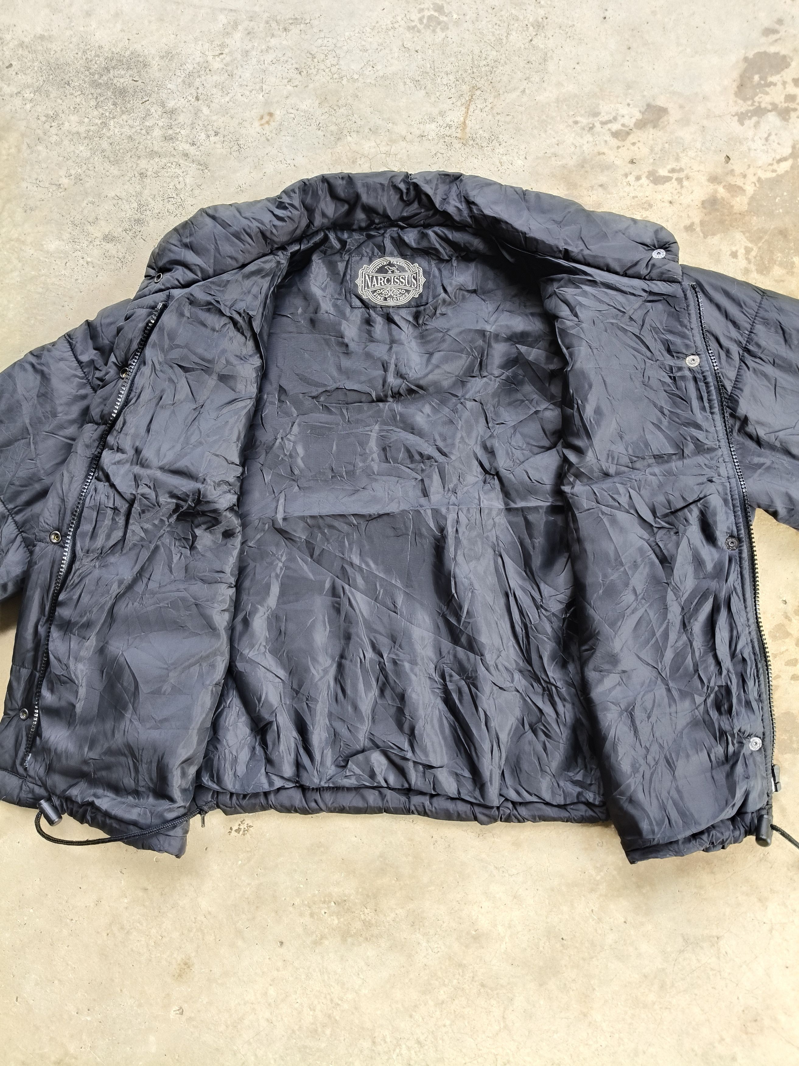 Japanese Brand Vintage Narcissus cropped Down Jacket Size L / US 10 / IT 46 - 8 Thumbnail