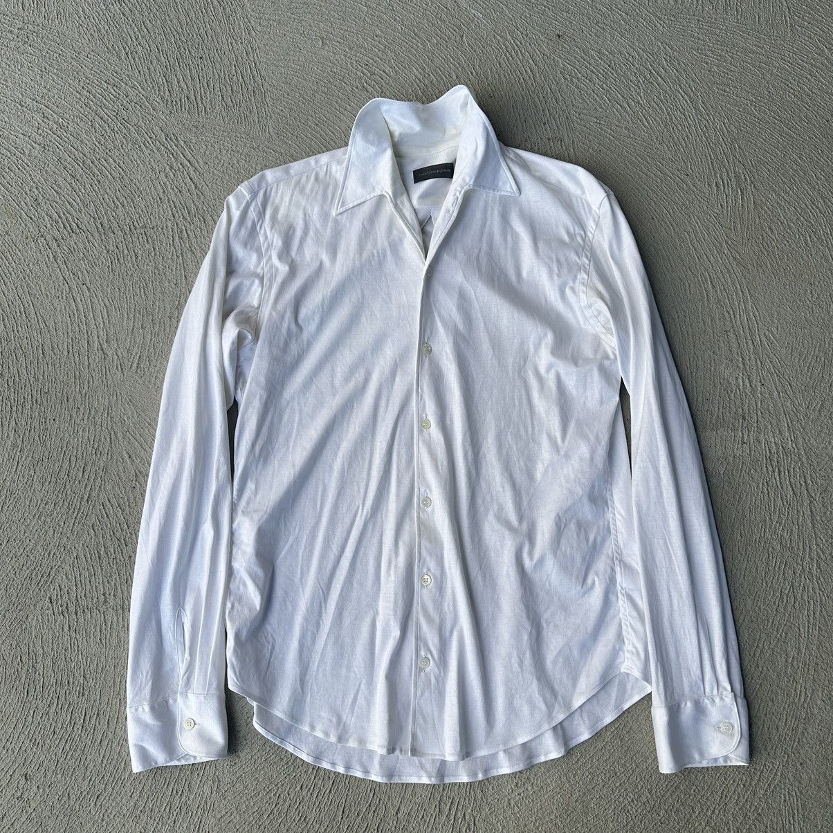 Christophe Lemaire Lemaire button up shirt, white Size US M / EU 48-50 / 2 - 1 Thumbnail