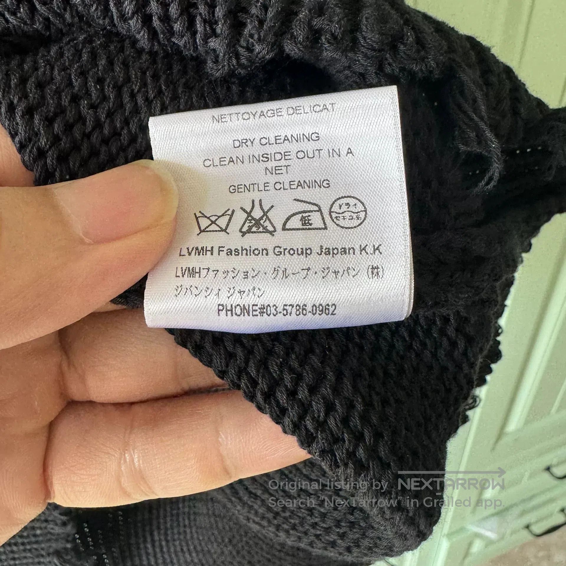 Givenchy Givenchy Black Four-Grid Logo Sweater. Size US M / EU 48-50 / 2 - 5 Thumbnail