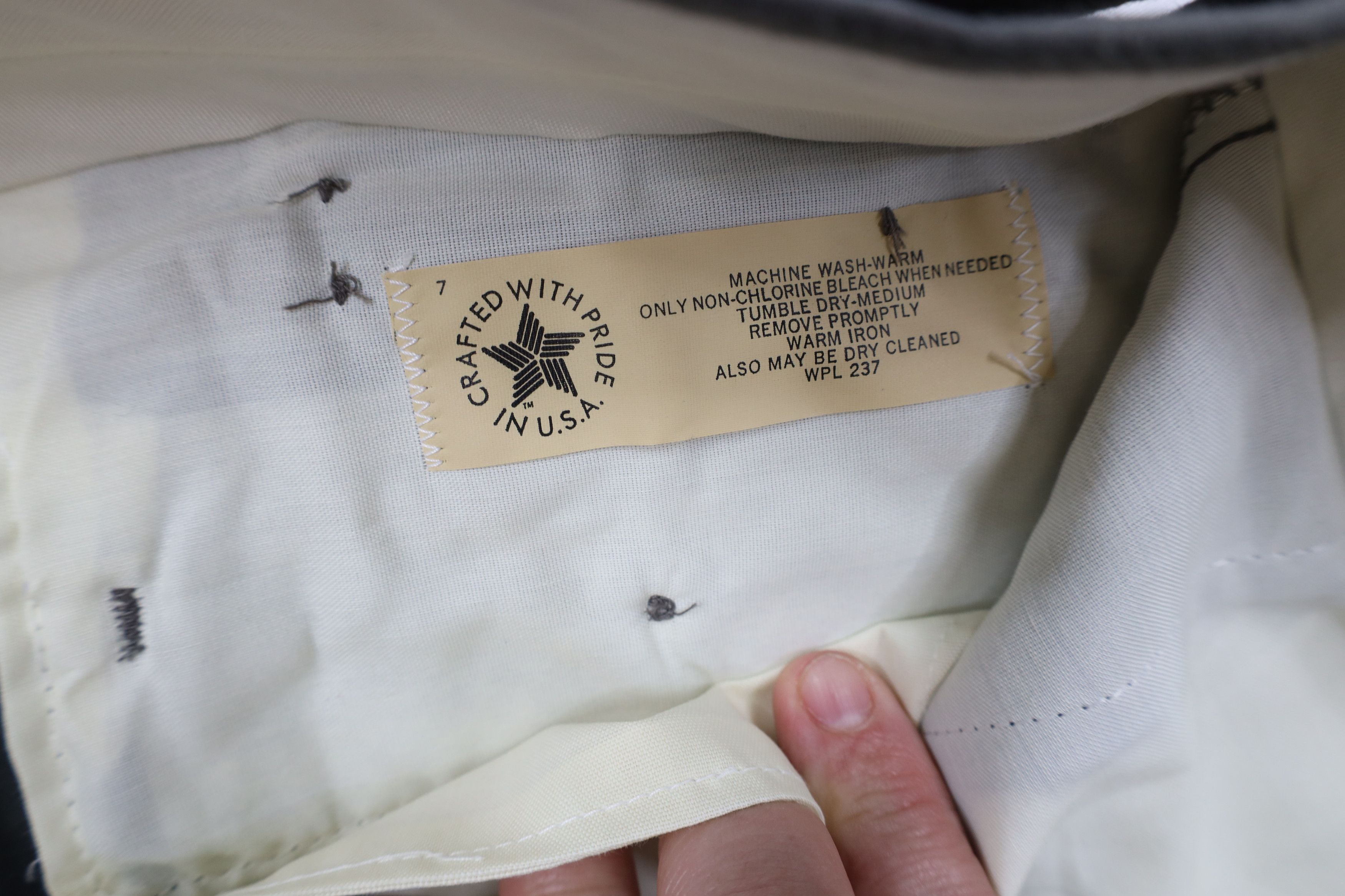 Vintage Deadstock Vintage 70s 80s Streetwear Above Knee Chino Shorts Size US 36 / EU 52 - 8 Thumbnail