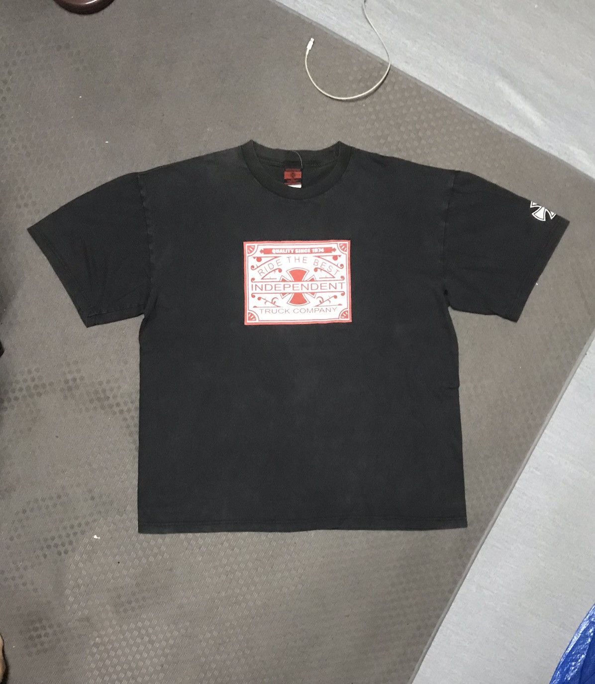 Independent Truck Co. × Vintage Y2K Sunfaded Independent Truck & Co Size US XL / EU 56 / 4 - 1 Thumbnail