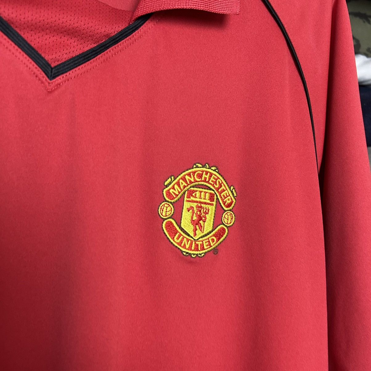 Nike Vintage Nike Manchester United 2000’s training soccer jersey Size US L / EU 52-54 / 3 - 4 Thumbnail