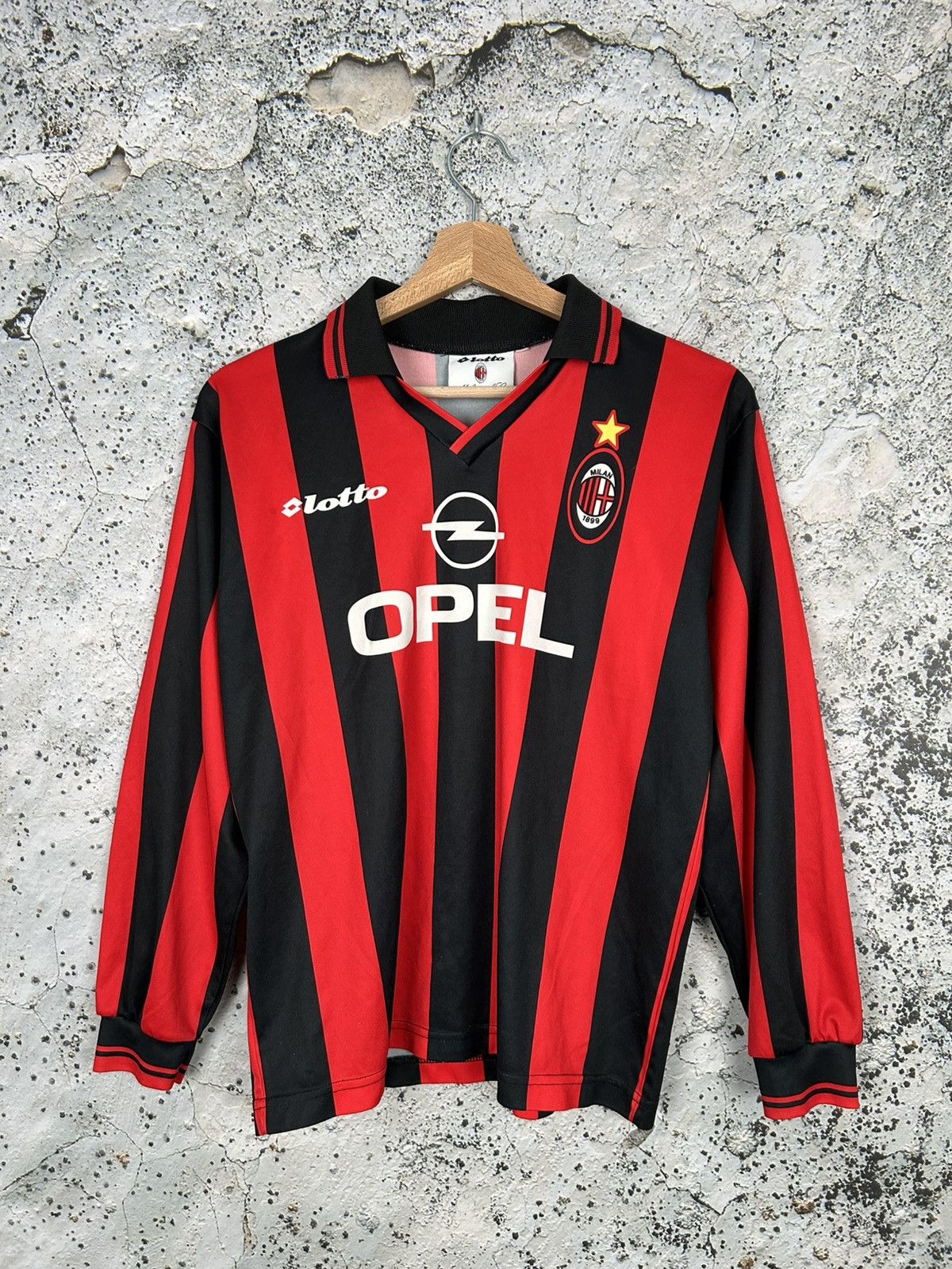 Ac Milan Lotto Jersey | Grailed