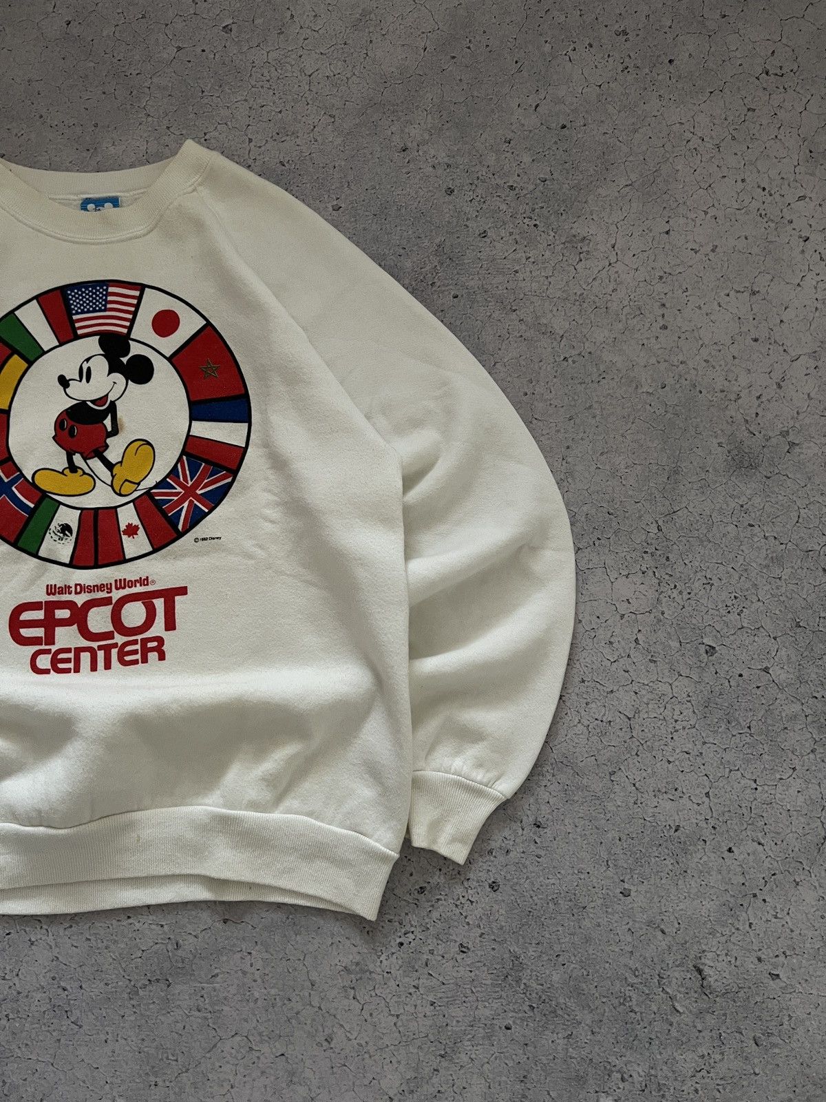 Disney ❗️RARE❗️ Walt Disney World Mickey Mouse 1982 Sweatshirt 80’s Size US XL / EU 56 / 4 - 3 Thumbnail