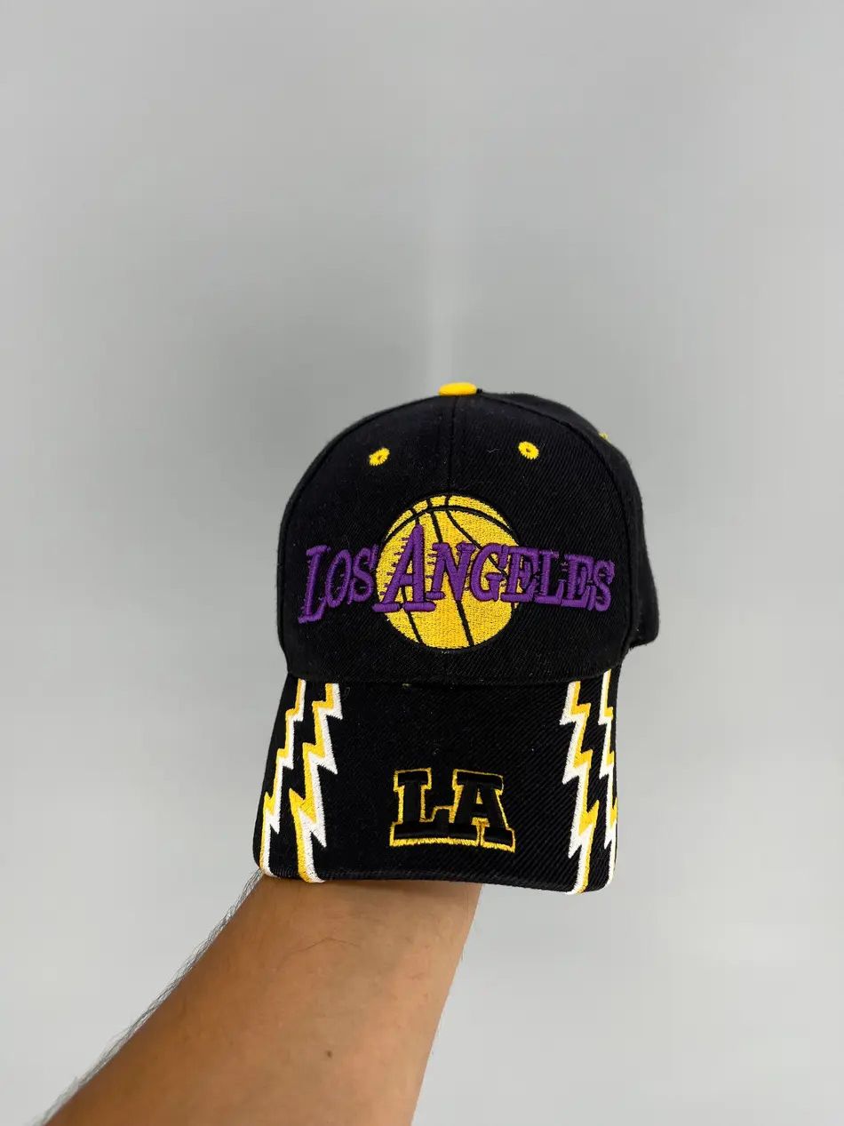 Los Angeles Apparel Vintage Sam’s Cap Los Angeles Black Strapback Hat Size ONE SIZE - 1 Thumbnail