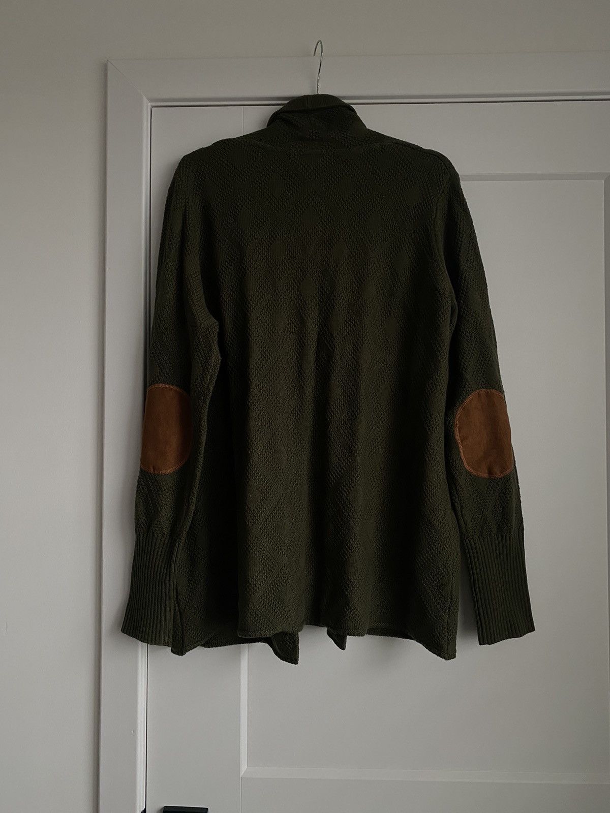 Other Market & Spruce Antoine Cotton J Pocket Cardigan Olive Green Size XXL / US 16-18 / IT 52-54 - 14 Thumbnail