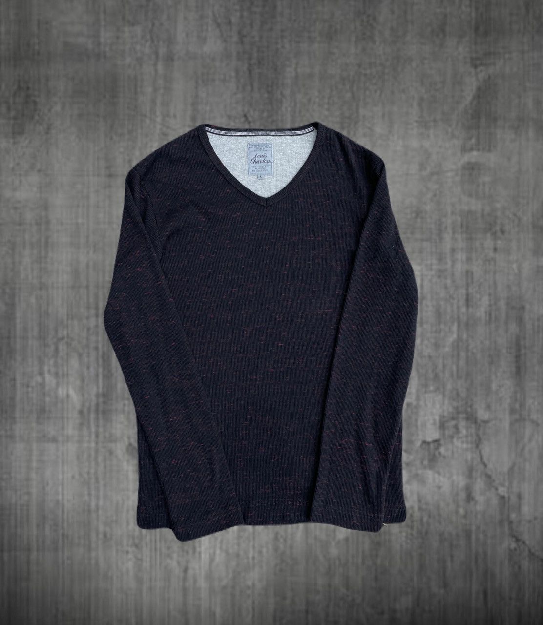 If Six Was Nine 2000s Japanese archive Vkei Gradation V-neck Long Sleeve Tee Size US S / EU 44-46 / 1 - 1 Thumbnail