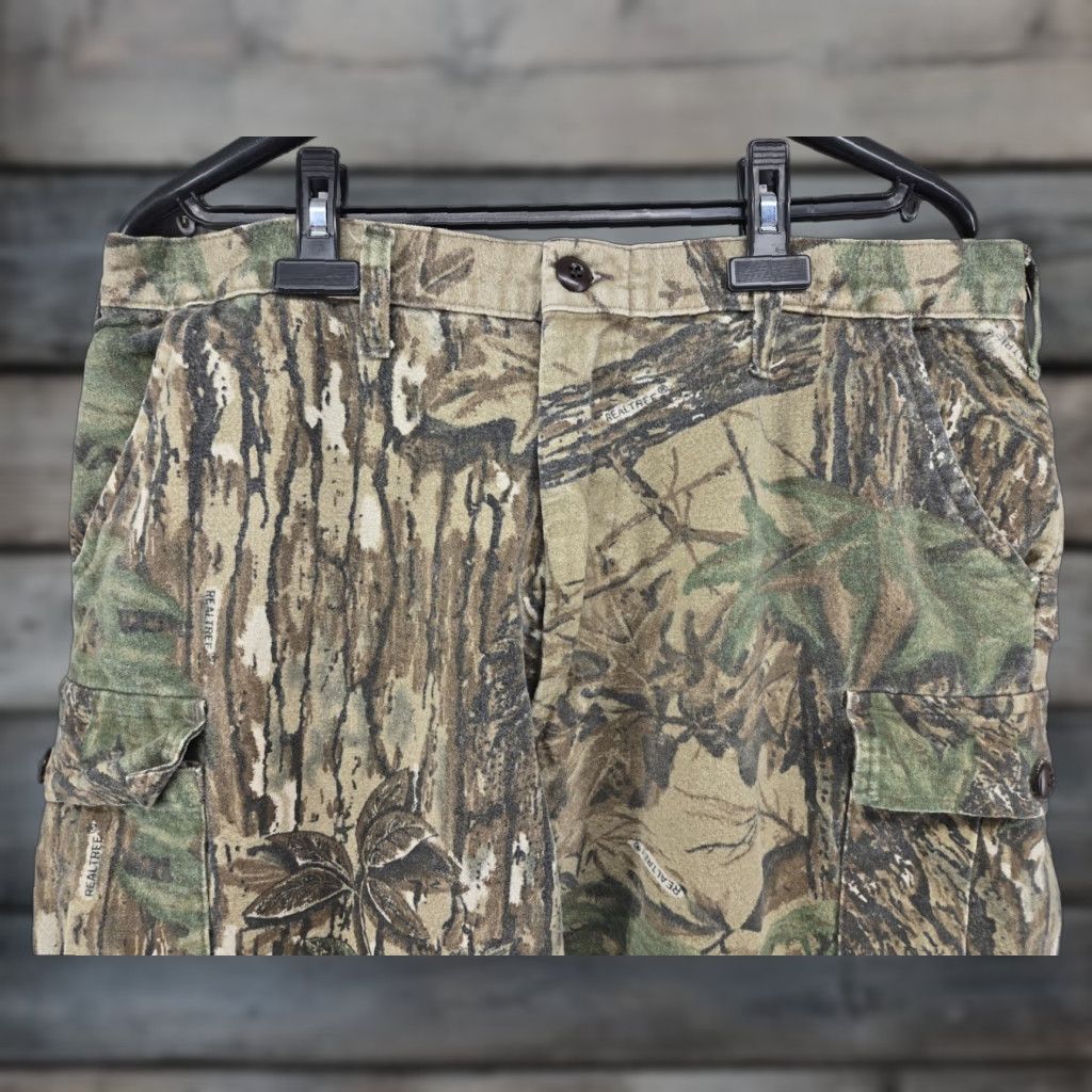 Realtree VINTAGE Red Head Realtree Camo Cargo Outdoor Pants Mens Large REG 36/29 USA Clothing Pants Regular Mens Size US 33 - 1 Thumbnail