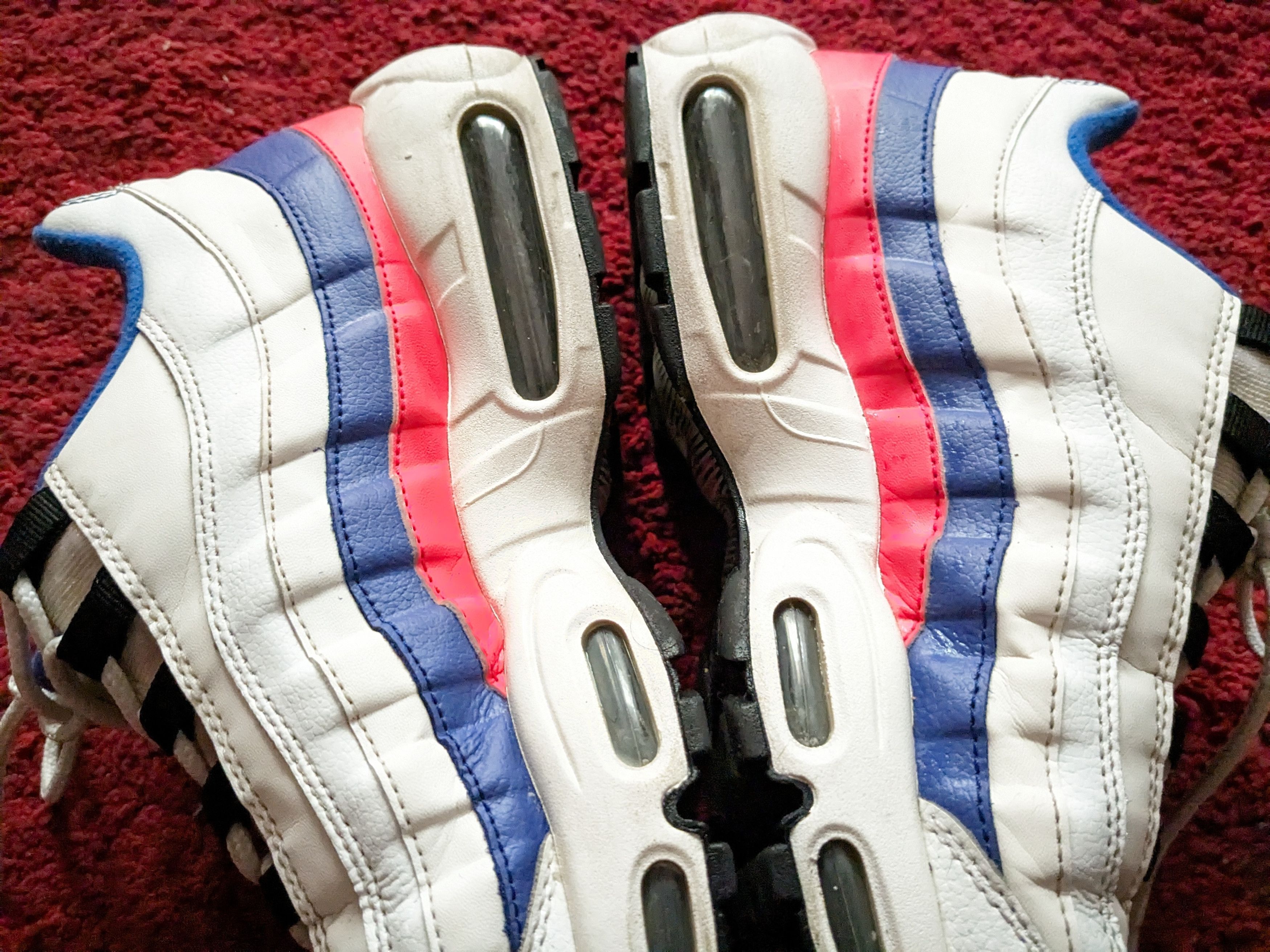Nike Nike Air Max 95 Essential Ultramarine 11.5 White 749766-106 Size US 11.5 / EU 44-45 - 4 Thumbnail