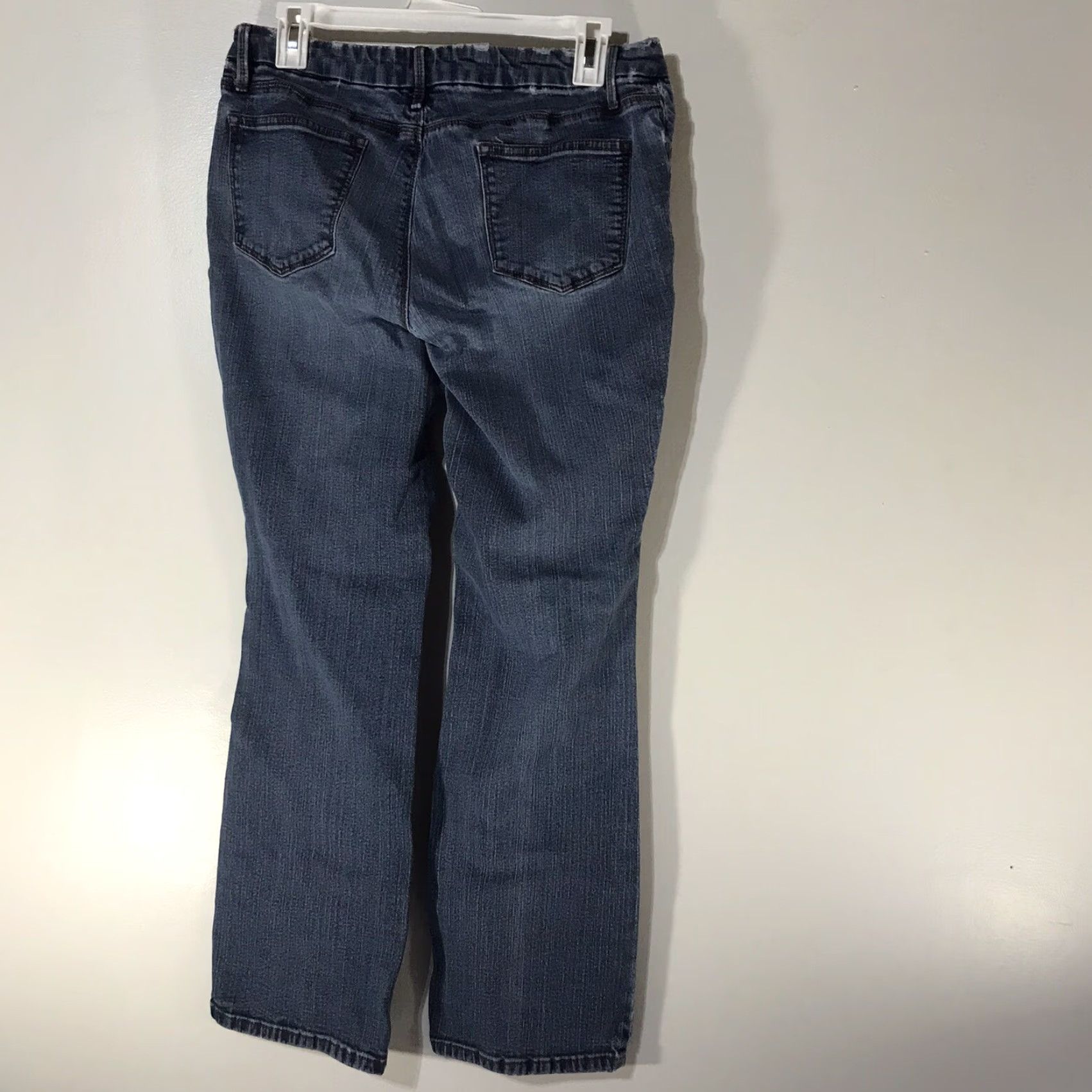 Faded Glory Faded Glory Jeans Bootcut Womens Size 14P Low-Rise Cotton Spandex Blue 26in Inseam Size 36" / US 14 / IT 50 - 6 Thumbnail