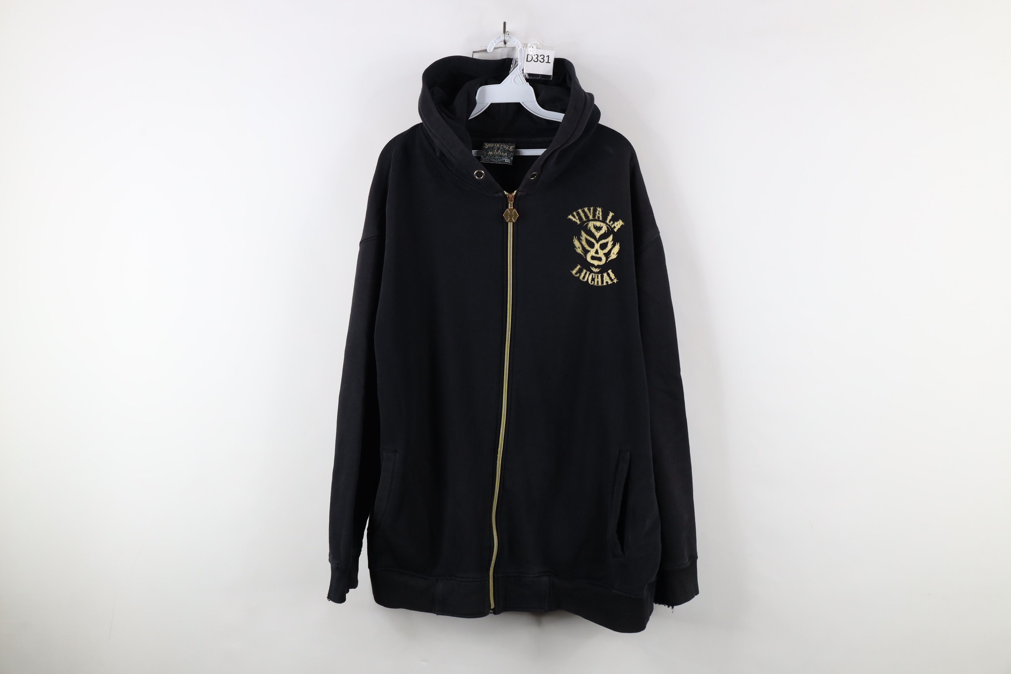 Southpole × Vintage Vintage Y2K Southple Spell Viva La Lucha Wrestling Hoodie Size US XXL / EU 58 / 5 - 1 Thumbnail