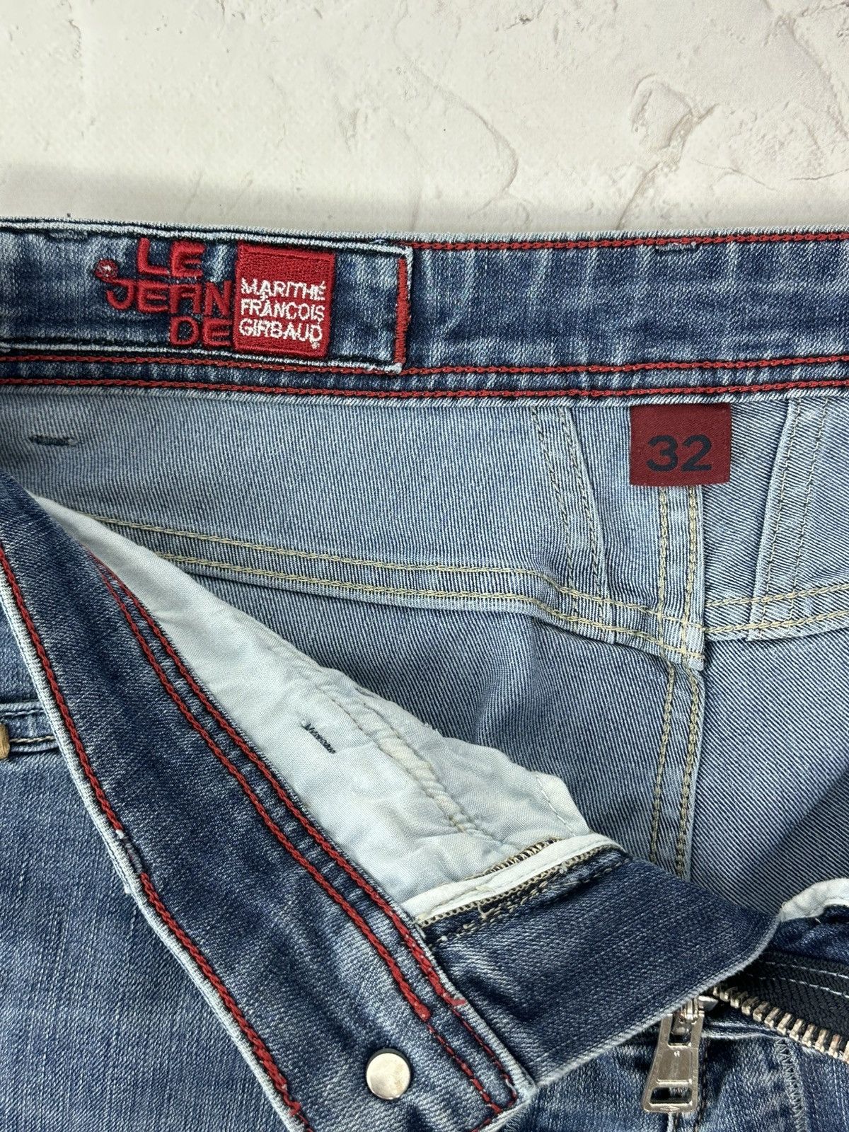 Marithe + Francois Girbaud Vintage Marithe Francois Girabaud Blue Jeans Size 32" / US 10 / IT 46 - 9 Thumbnail