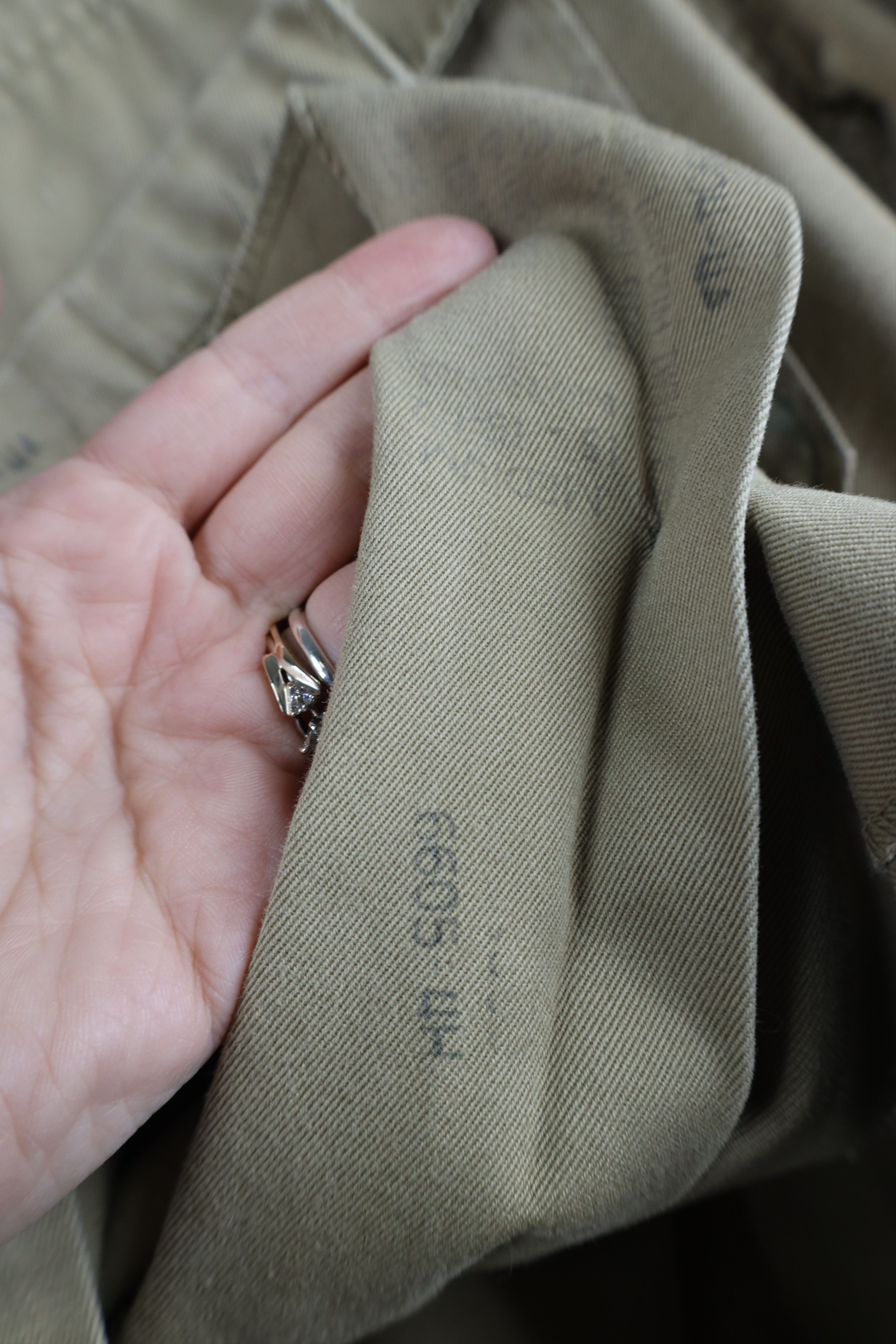 Vintage Vintage 50s Korean War Cotton Twill Uniform Shirt Khaki USA Size US M / EU 48-50 / 2 - 10 Thumbnail