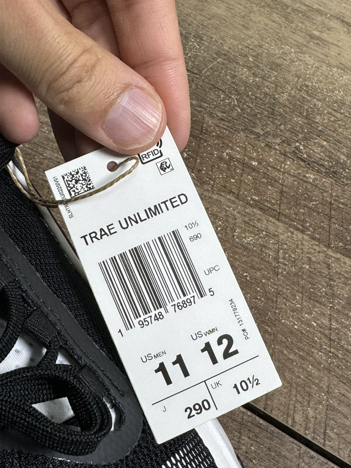 Adidas Adidas Trae Unlimited Basketball Mens 11 Black White New Size US 11 / EU 44 - 8 Thumbnail