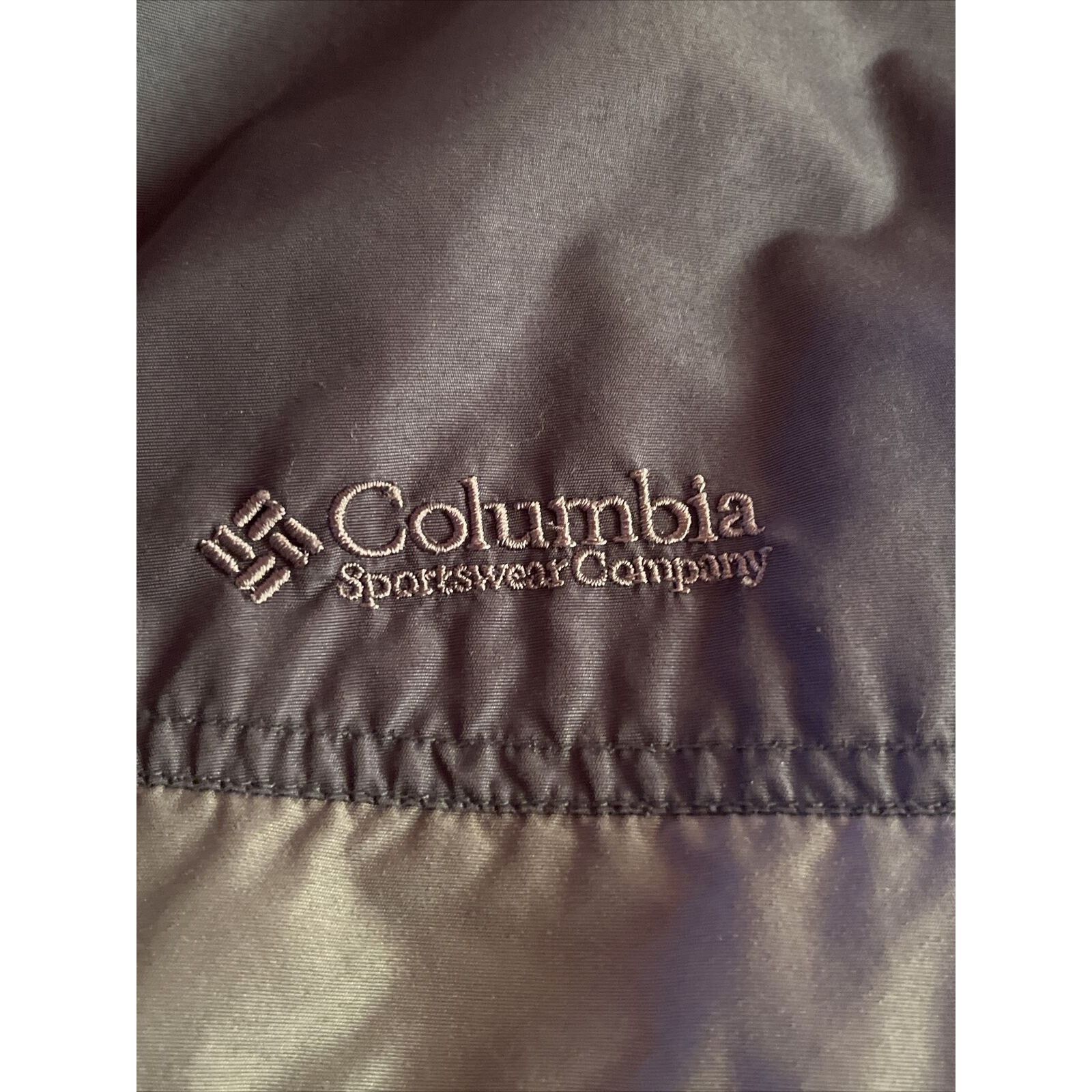 Columbia Columbia Womens L Yellow LS Polyester Nylon Hooded Rain Coat Size L / US 10 / IT 46 - 7 Thumbnail