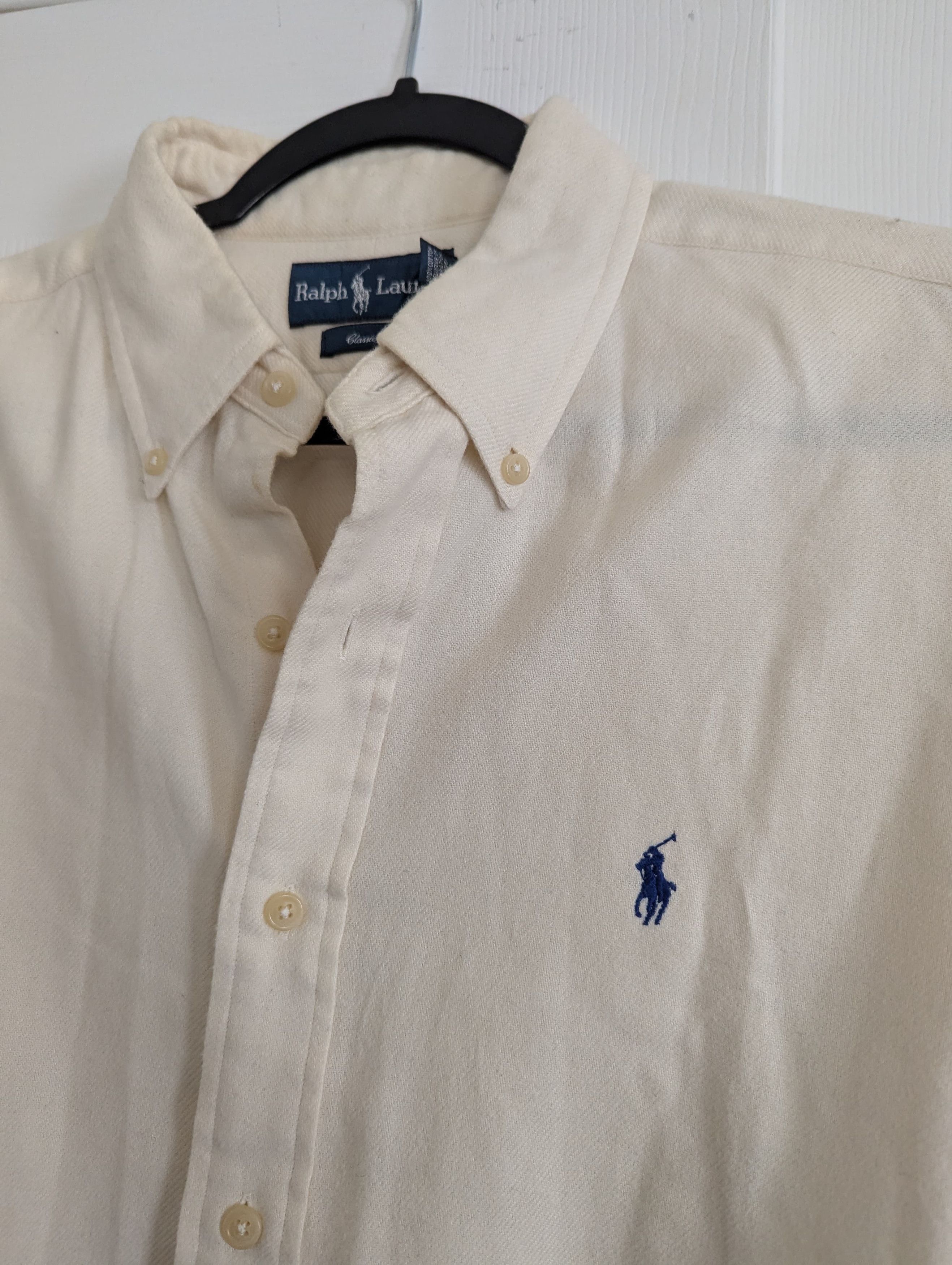 Polo Ralph Lauren Classic fit flannel shirt Size US L / EU 52-54 / 3 - 3 Thumbnail