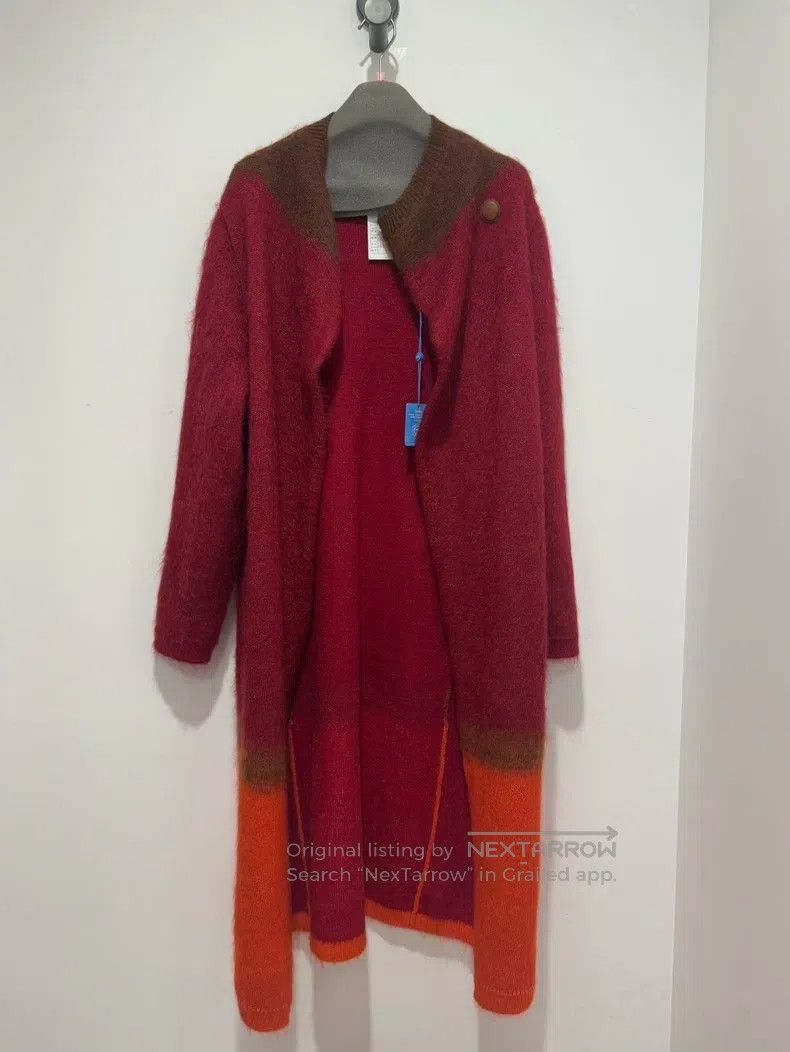 Hermes Hermes Maroon Gradient Coat Size XS / US 0-2 / IT 36-38 - 1 Thumbnail