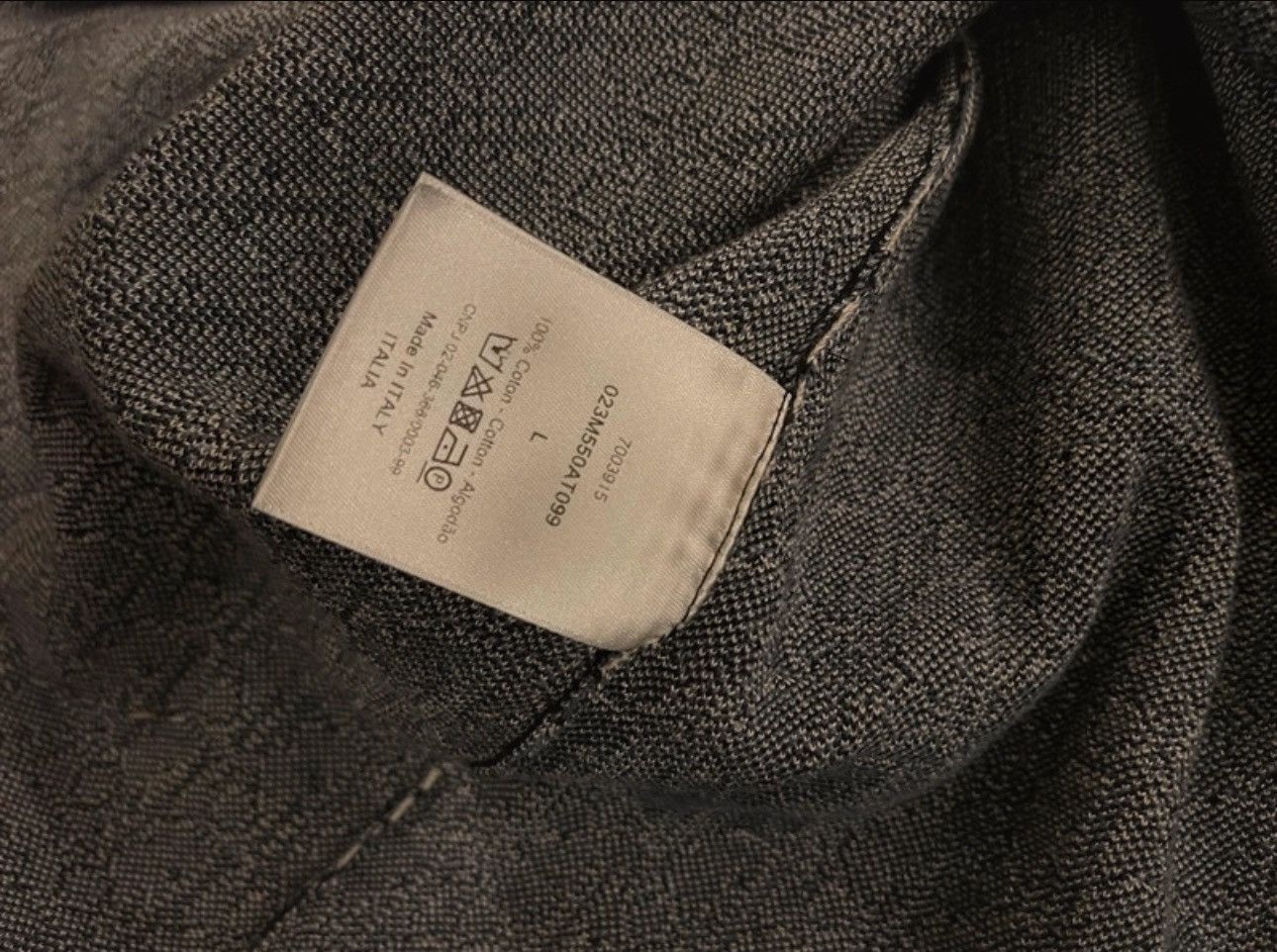 Dior Dior oblique shirt Size US L / EU 52-54 / 3 - 7 Thumbnail