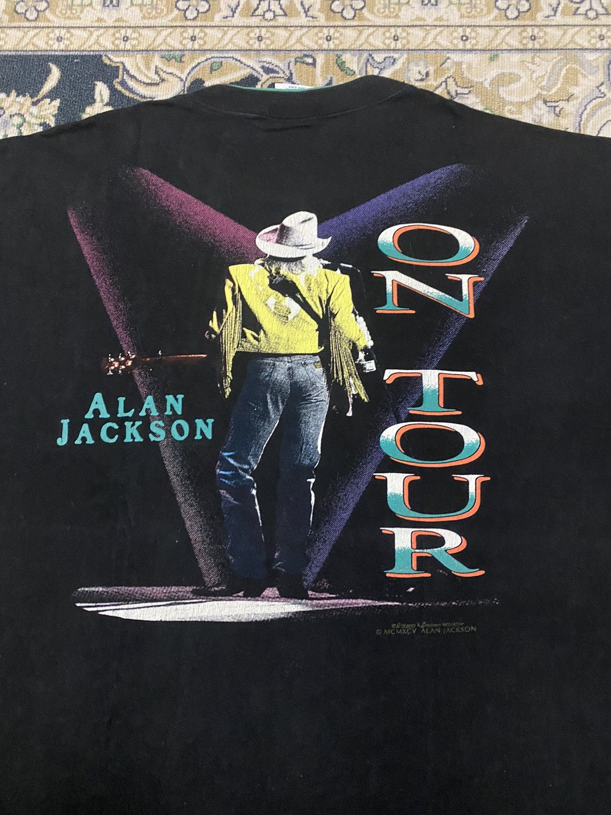 Band Tees Vintage Alan Jackson on Tour Size US XL / EU 56 / 4 - 11 Thumbnail