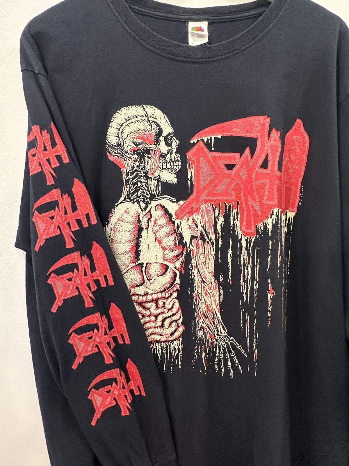 Band Tees Death Human Long Sleeve Tee Size US L / EU 52-54 / 3 - 3 Thumbnail