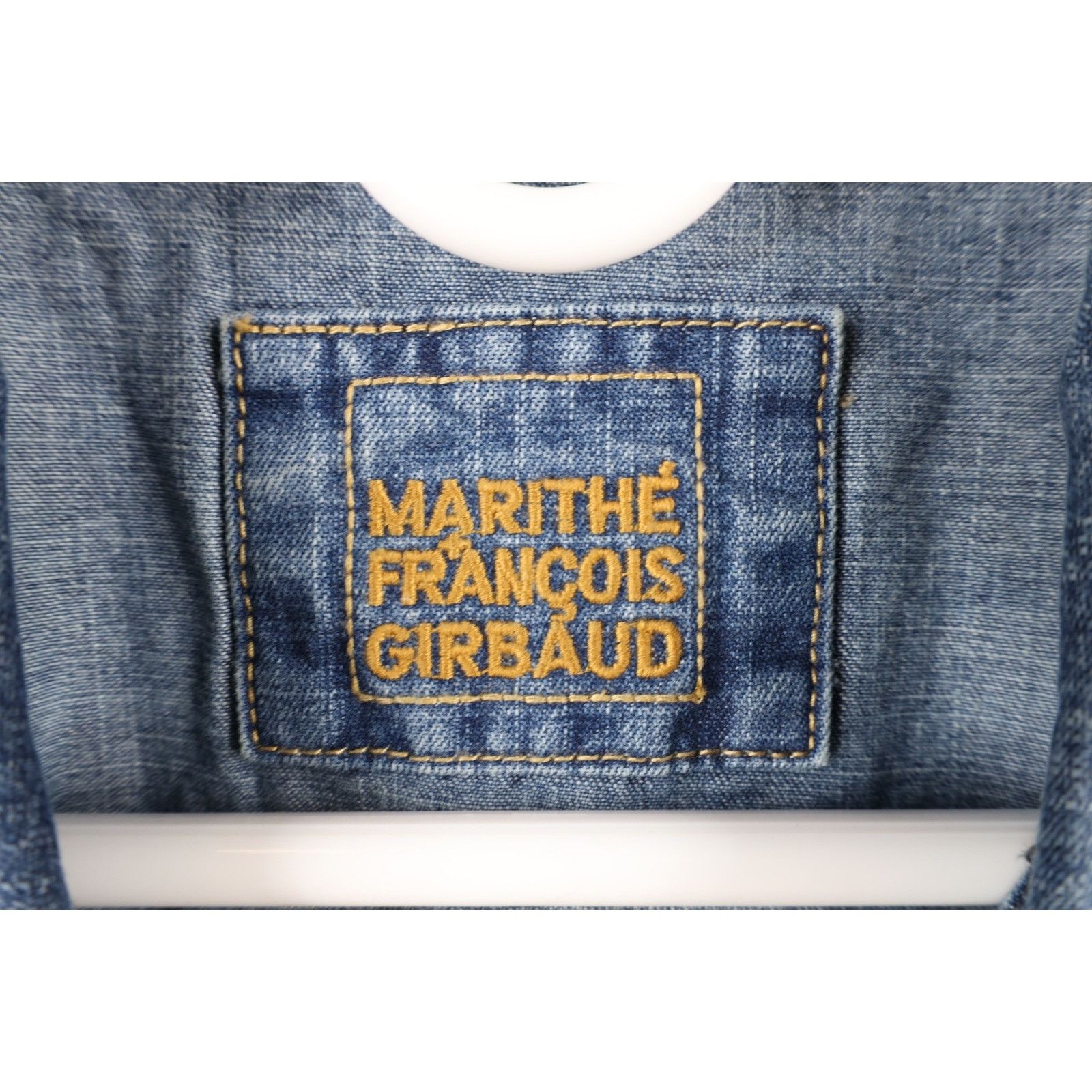 Marithe + Francois Girbaud × Vintage NOS Vintage 90s Marithe Francois Girbaud Denim Jacket 3XL Size US XXL / EU 58 / 5 - 9 Thumbnail