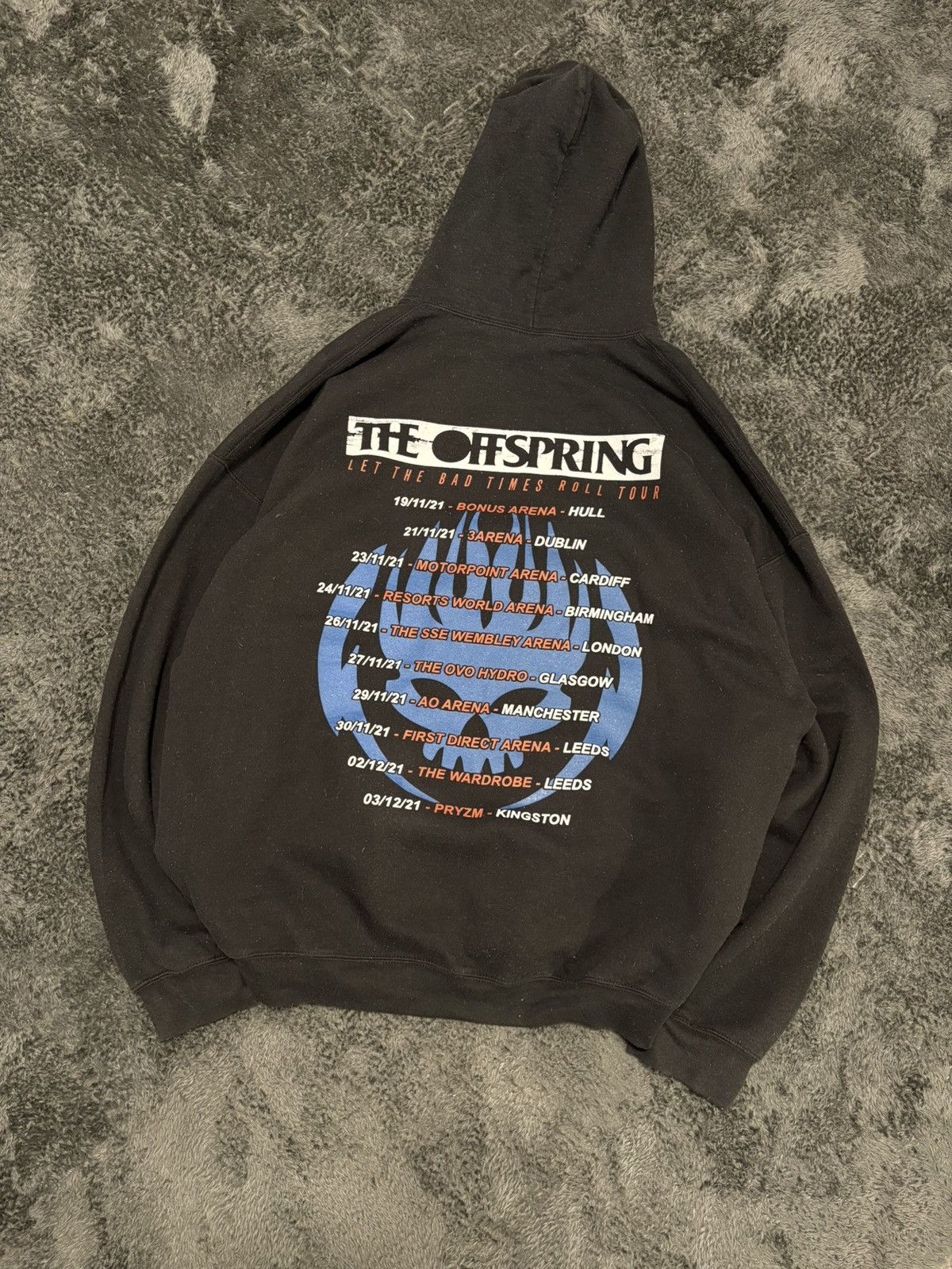 Band Tees Vintage The Offspring Europe Tour Hoodie Size US XL / EU 56 / 4 - 3 Thumbnail