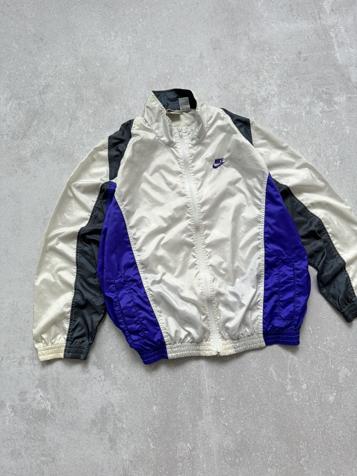 90’s NIKE vintage Sheer nylon jacket Nike Vintage 90's Big Swoosh Nylon Jacket Size S | eBay