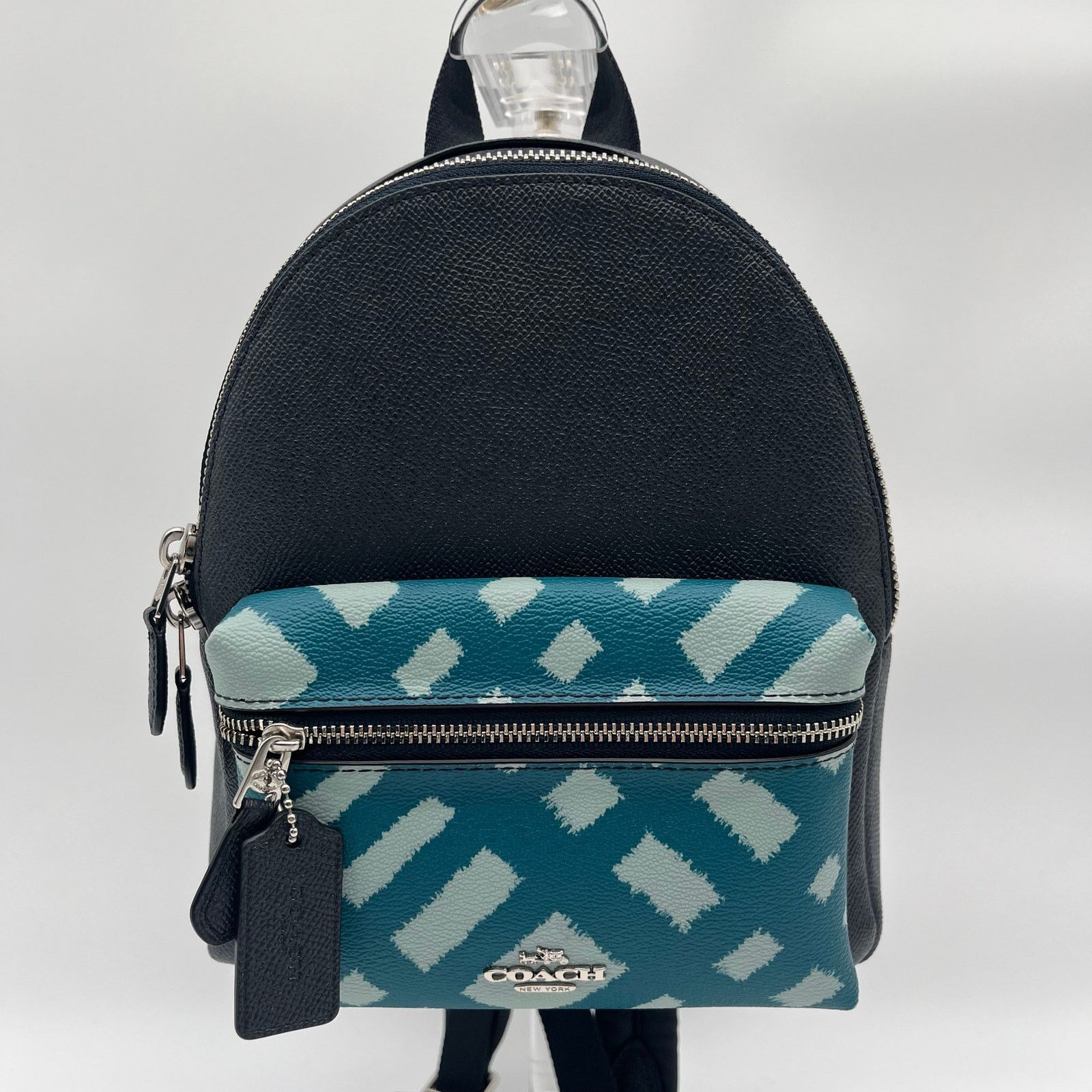 Coach COACH NWOT Charlie Mini Wild Plaid Backpack, $328 Retail Size ONE SIZE - 5 Thumbnail