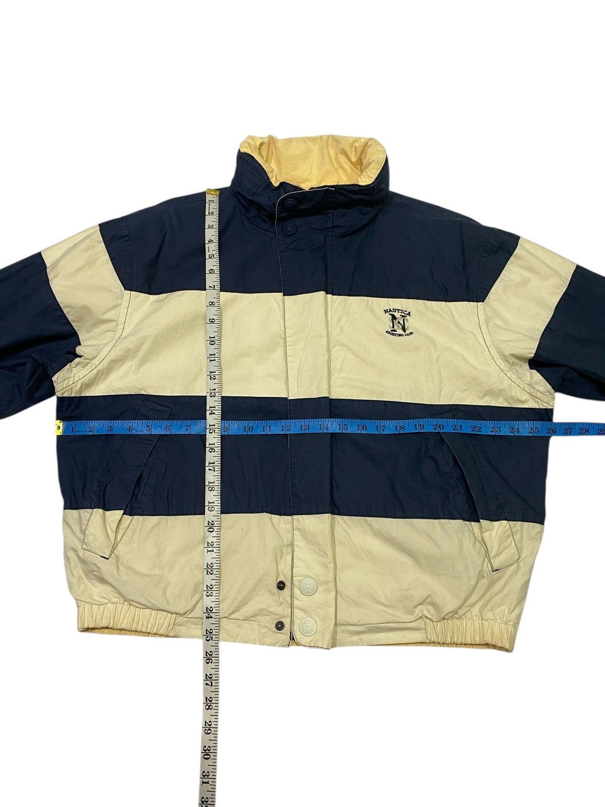Nautica Vintage nauctica striped prisoner style riversible jacket Size US M / EU 48-50 / 2 - 3 Thumbnail