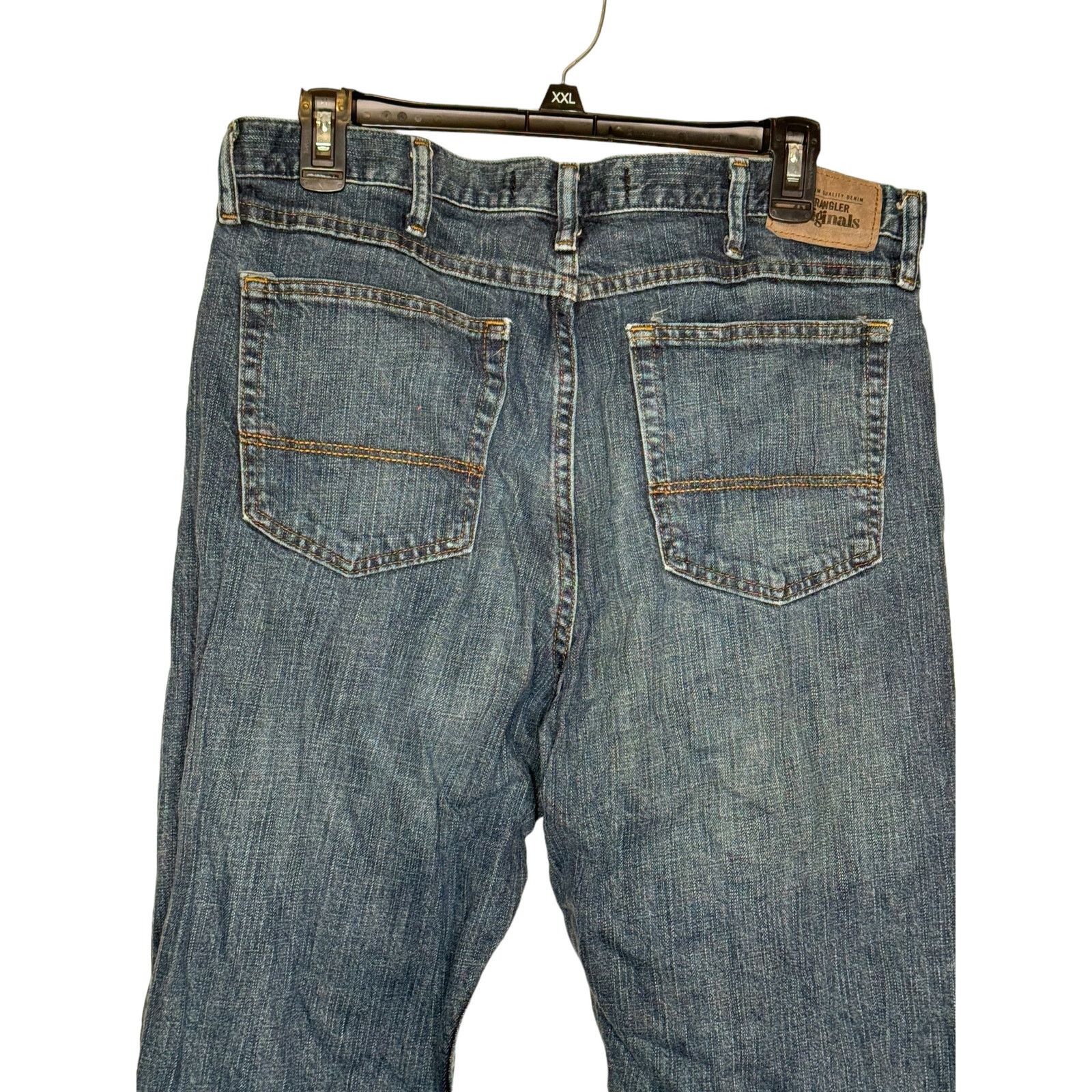 Wrangler Wrangler Men Jeans Relaxed Boot Leg High-Rise Denim 34x34 Size US 34 / EU 50 - 9 Thumbnail