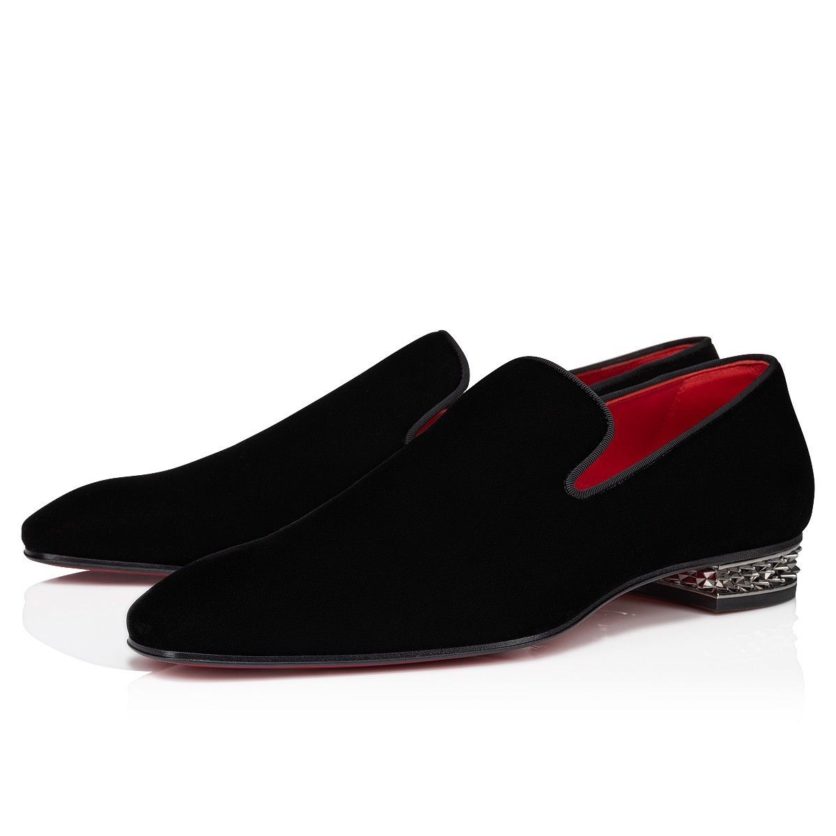 Christian Louboutin Dandyrocks Flat Velvet Size US 9 / EU 42 - 1 Thumbnail