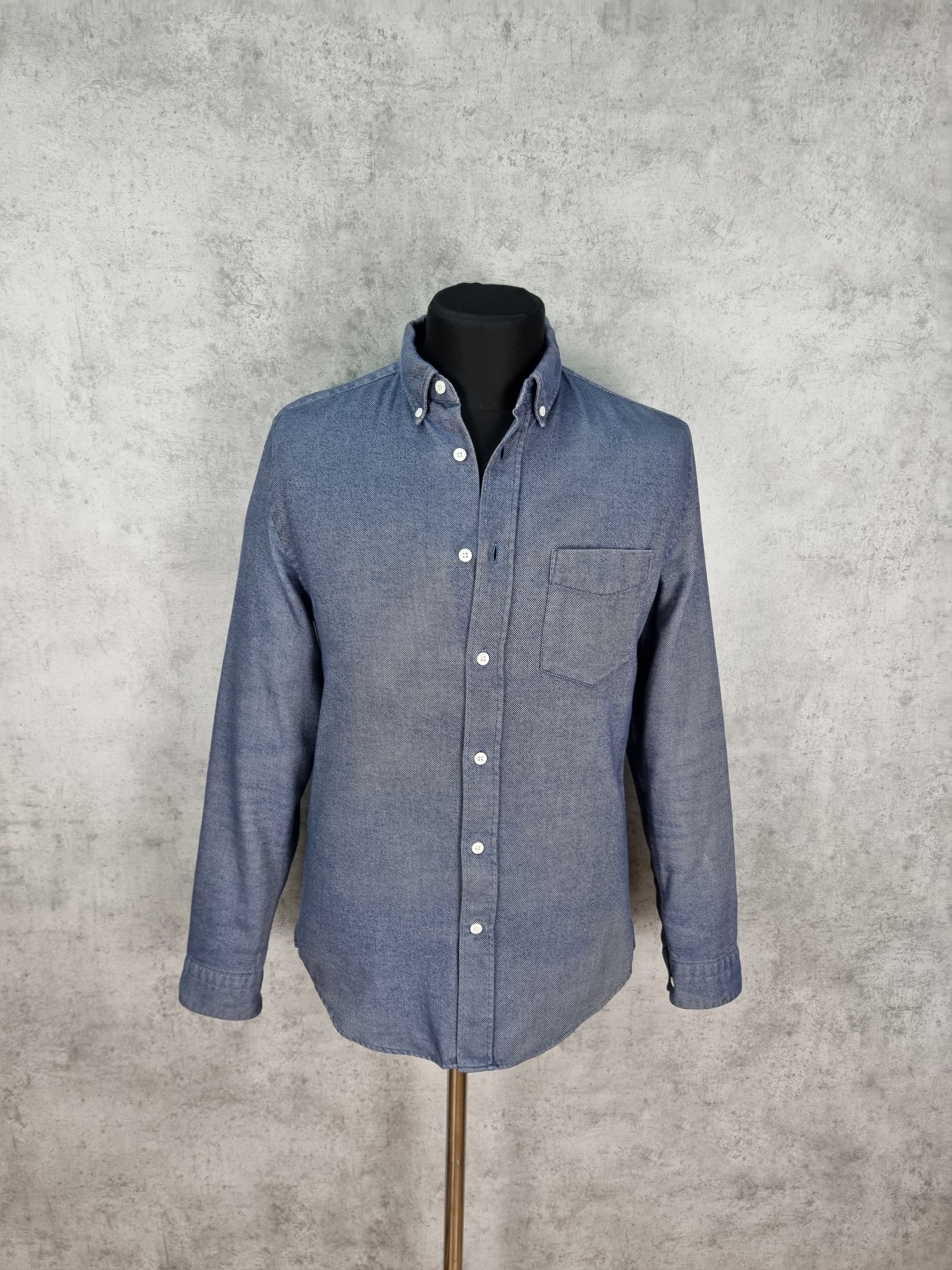 Acne Studios Acne Studios Isherwood Flan AW 13 Classic FitFaded Shirt Size US M / EU 48-50 / 2 - 5 Thumbnail