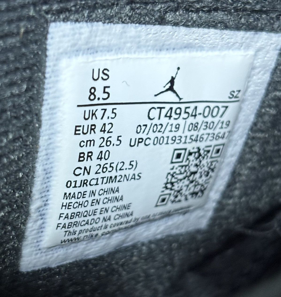 Jordan Brand Jordan 6 Retro Defining Moments 2020 Size 8.5 Size US 8.5 / EU 41-42 - 6 Thumbnail
