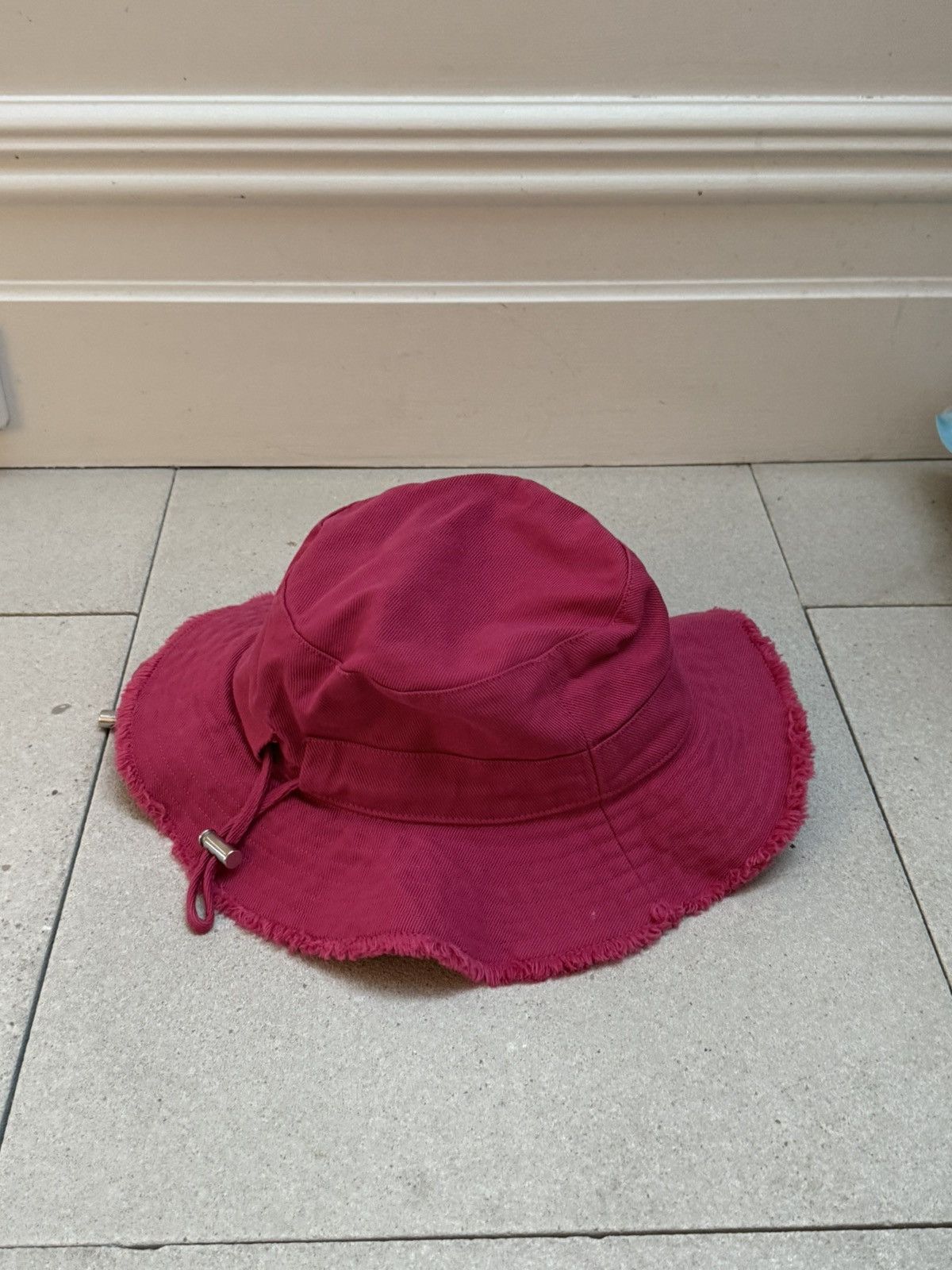 Jacquemus Jacquemus Pink Bucket Hat Size ONE SIZE - 5 Thumbnail